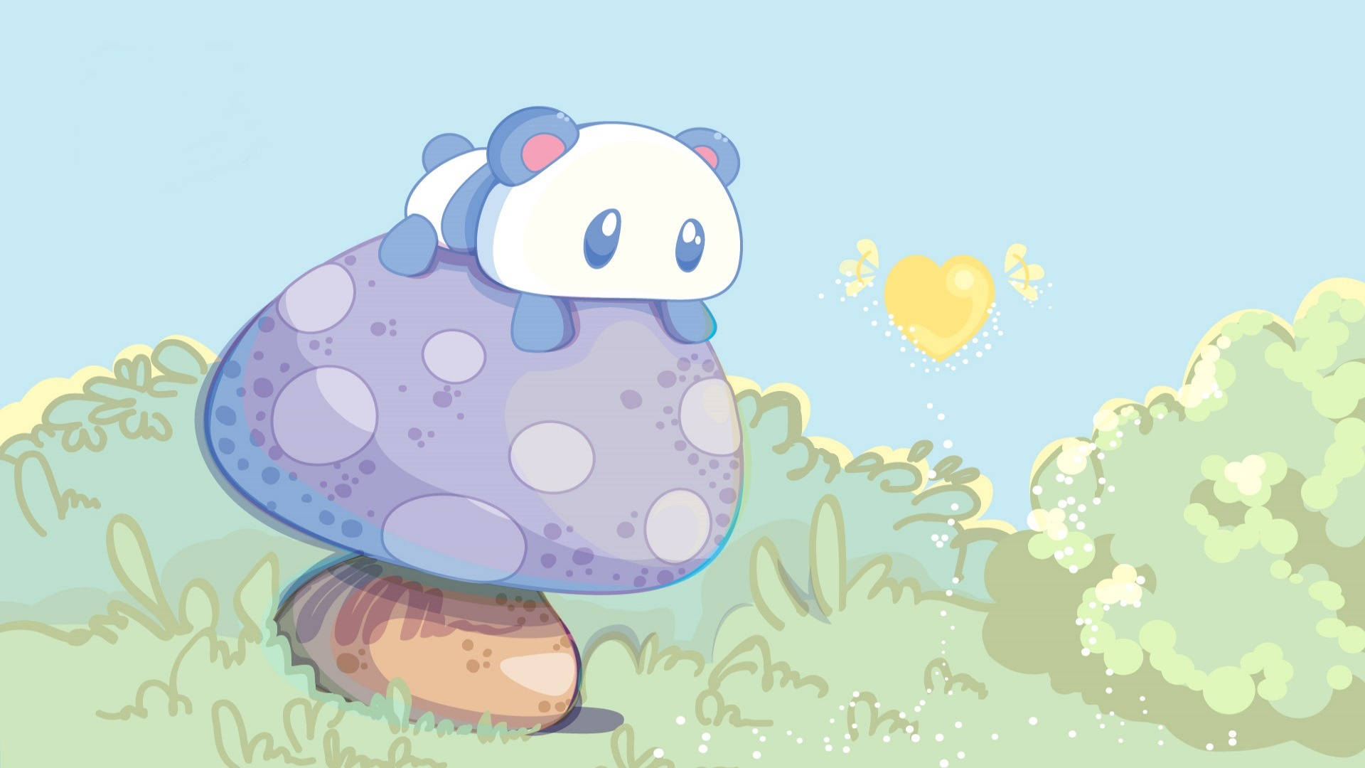 Sød laptop — Kawaii Wallpapers
