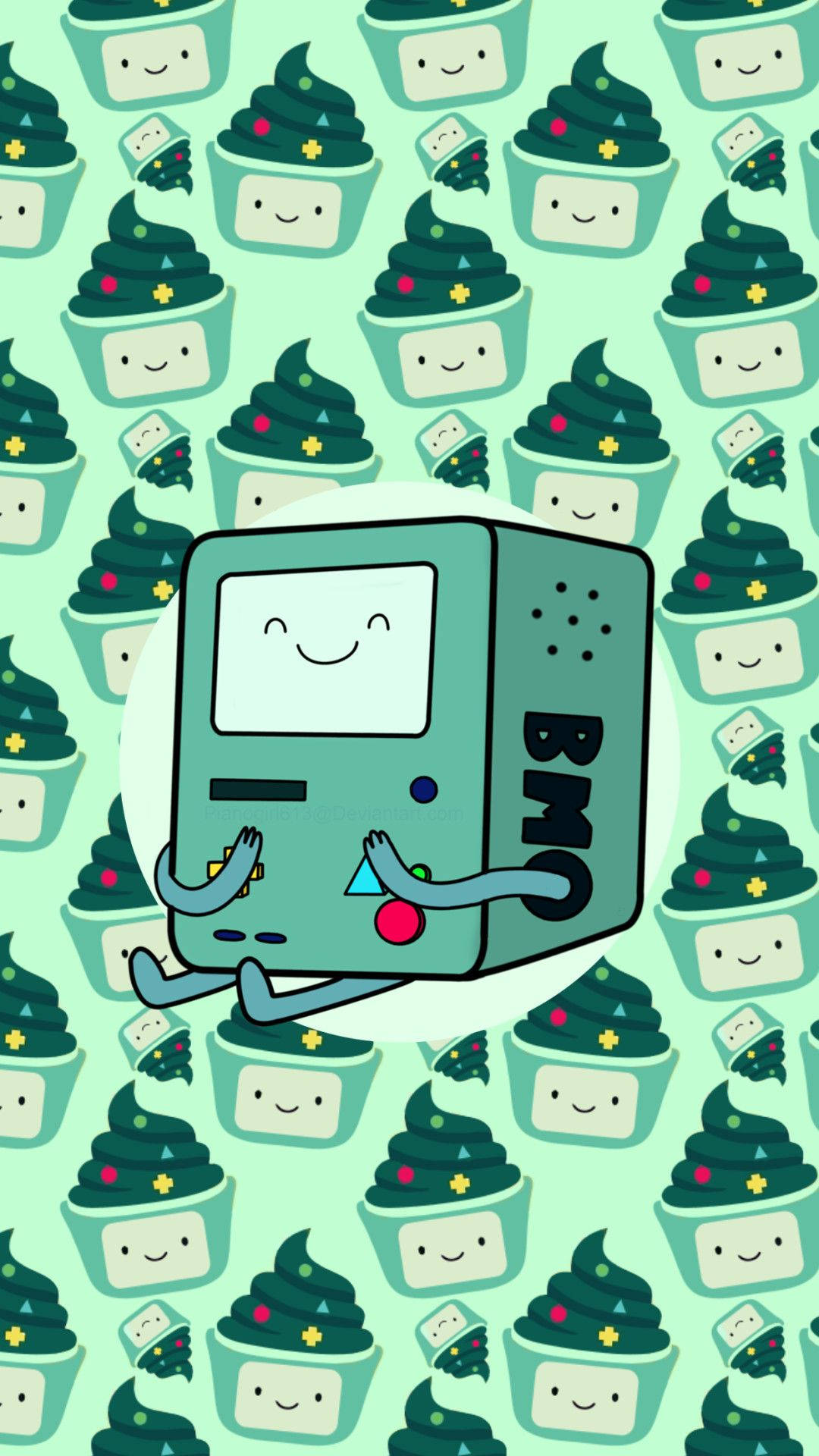 Sød Pastelgrøn BMO Wallpapers