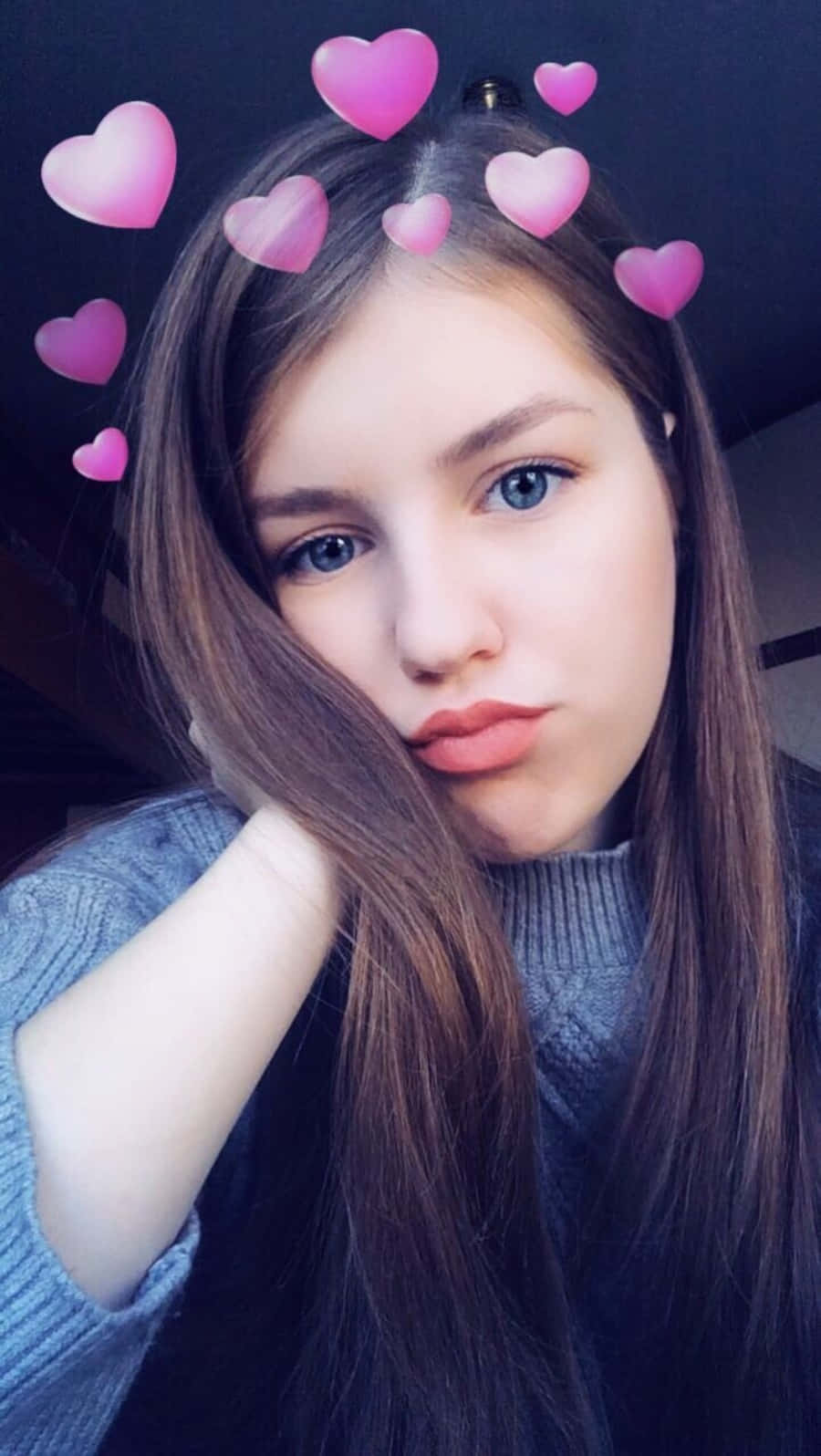 Sød Snapchat-pige billede Wallpapers