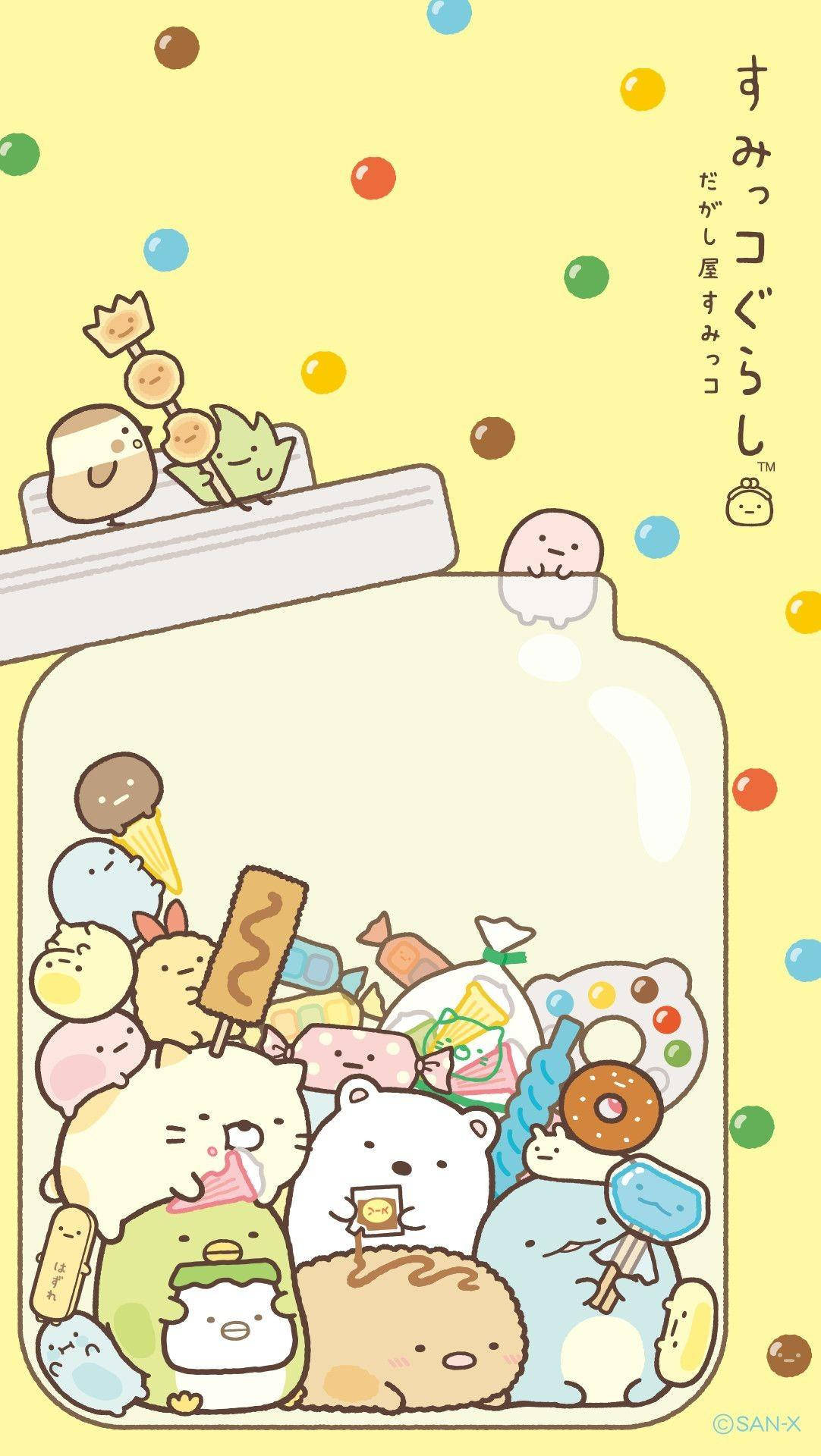 Sød Sumikko Gurashi æstetisk telefon Wallpapers