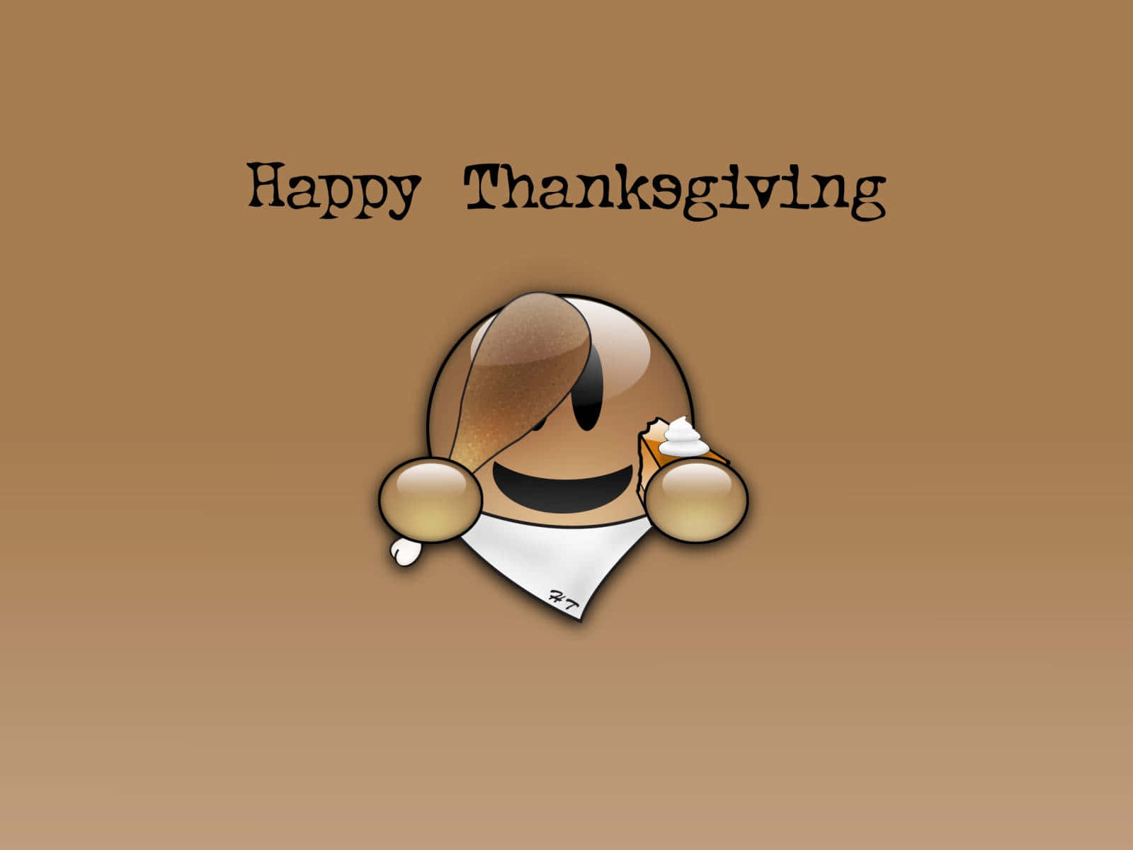 Sød Thanksgiving-baggrund Wallpapers