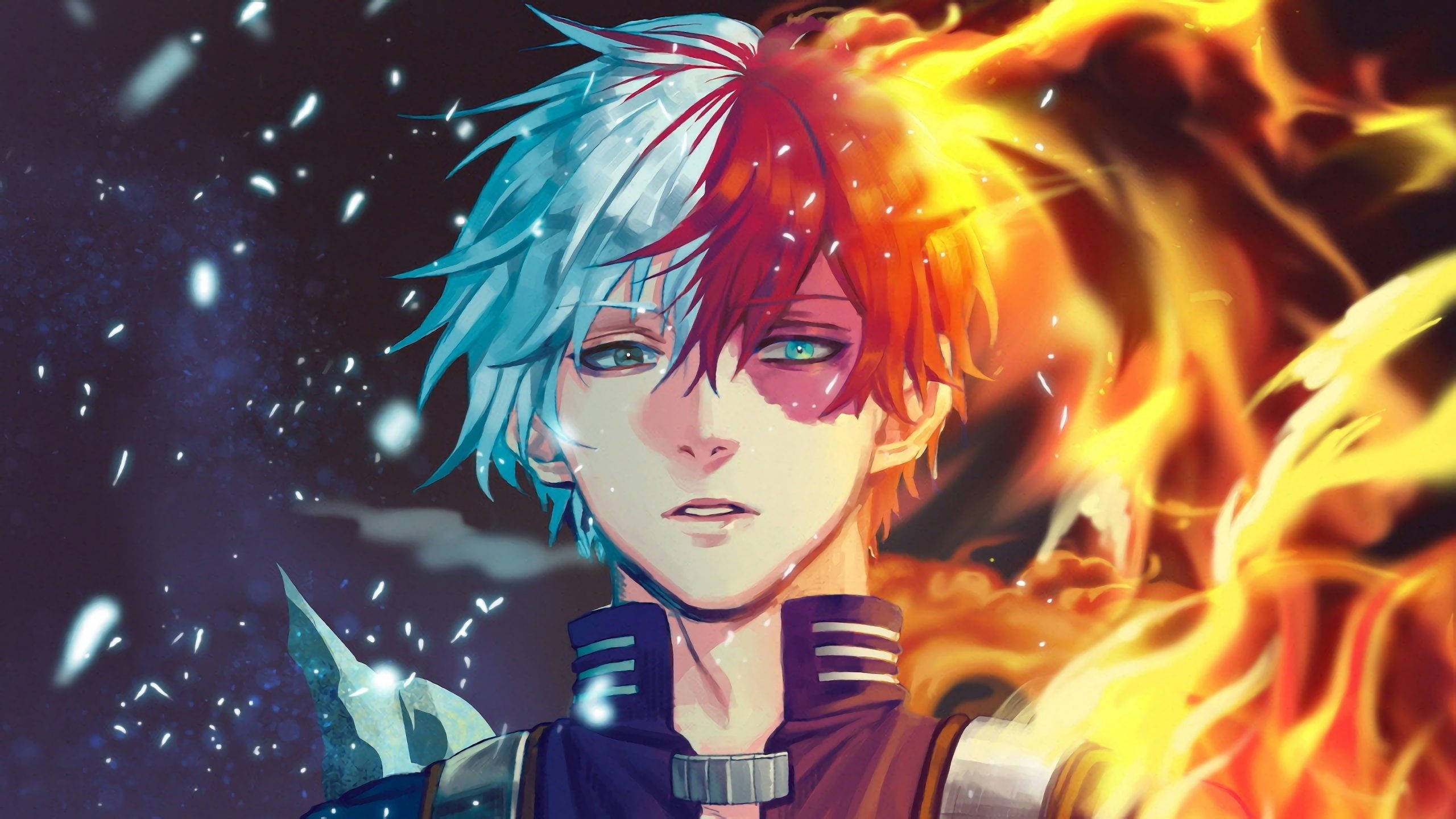 Sød Todoroki og hans kræfter Wallpapers