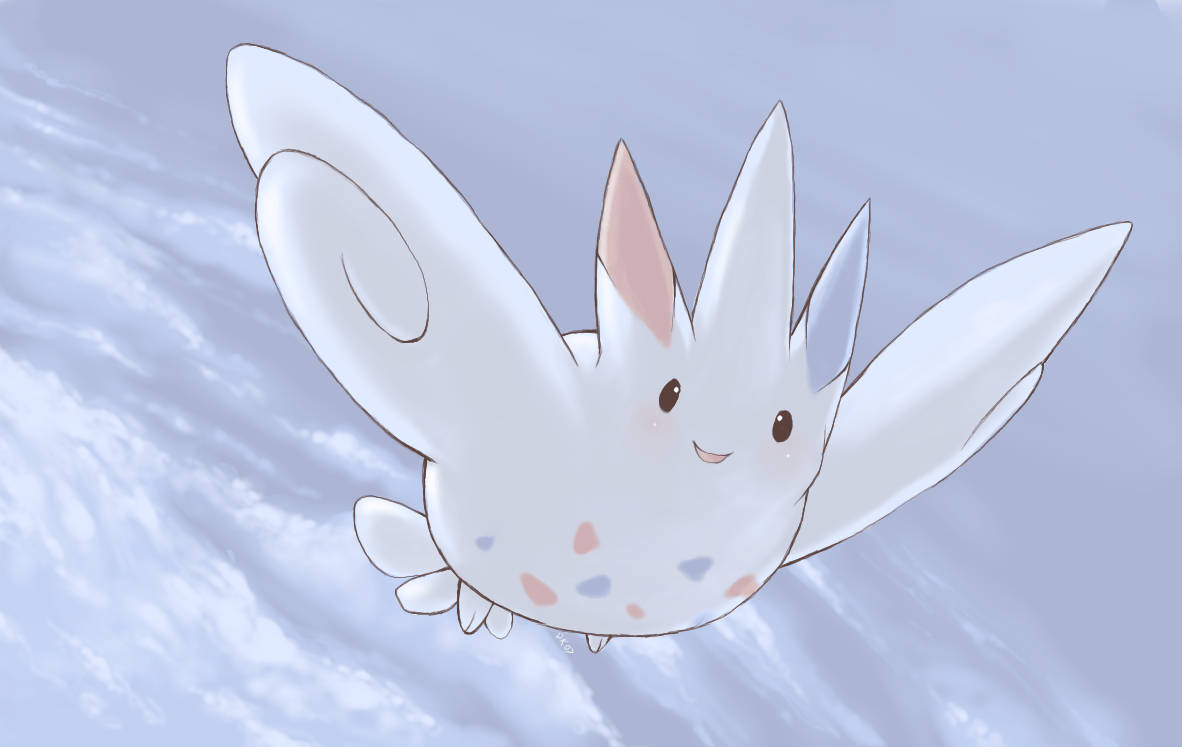 Sød Togekiss tegning Wallpapers