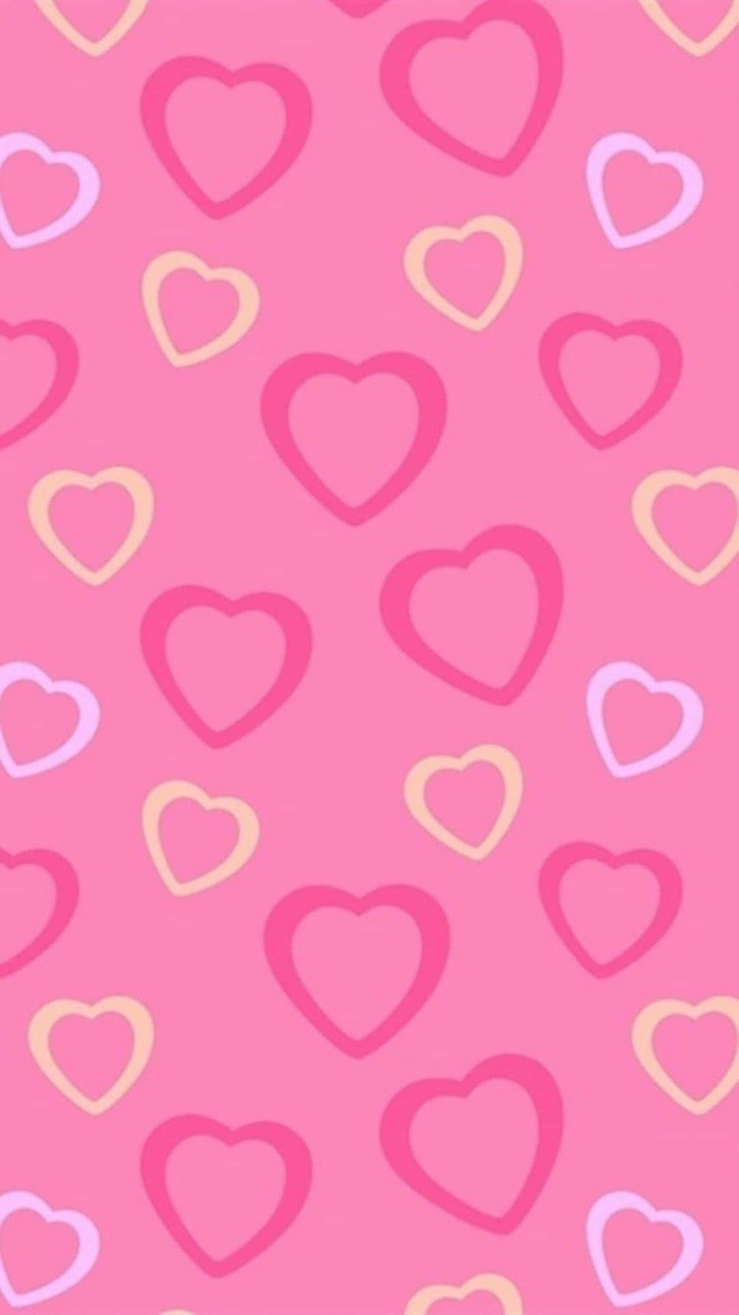 "Sød Valentinsdag baggrund til at gøre din dag ekstra speciel." Wallpapers