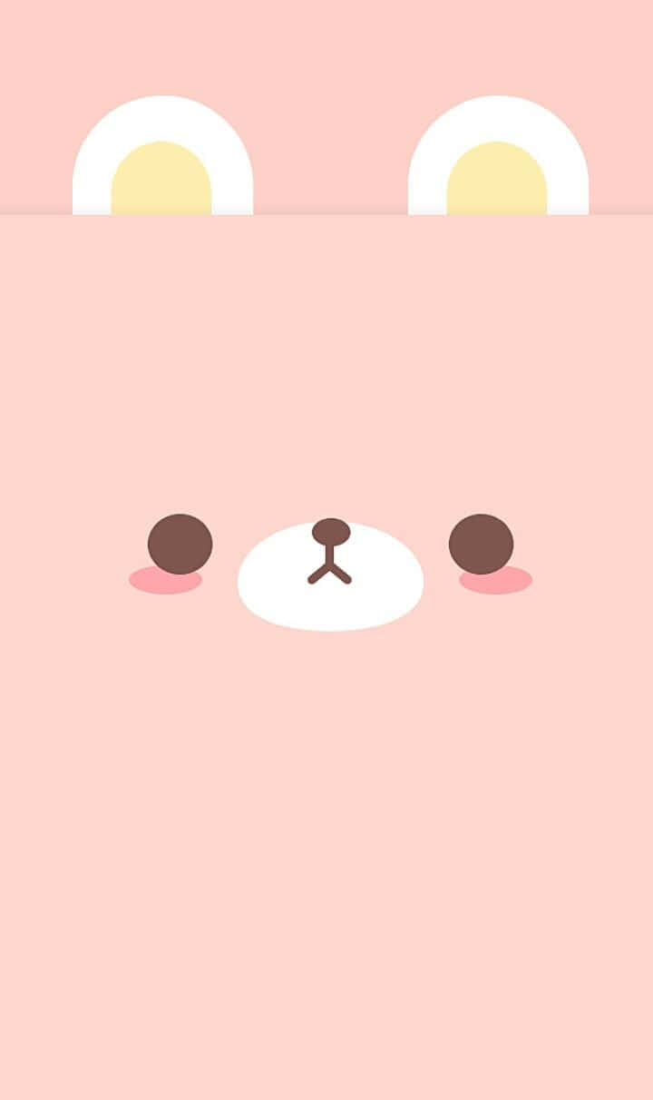 Søde låseskærm bamseører øjne Wallpapers
