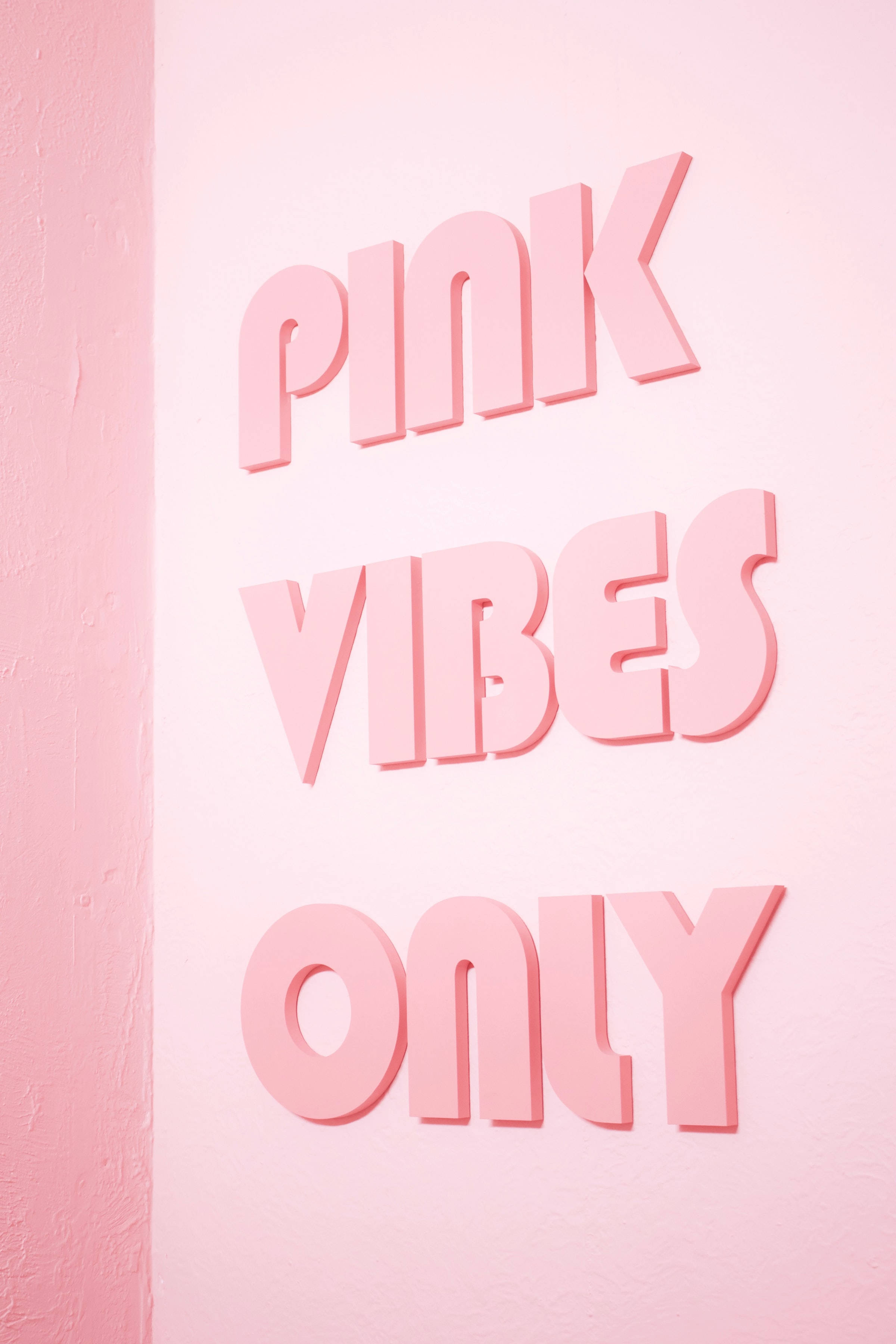 Søde lyserøde æstetiske vibes kun Wallpapers