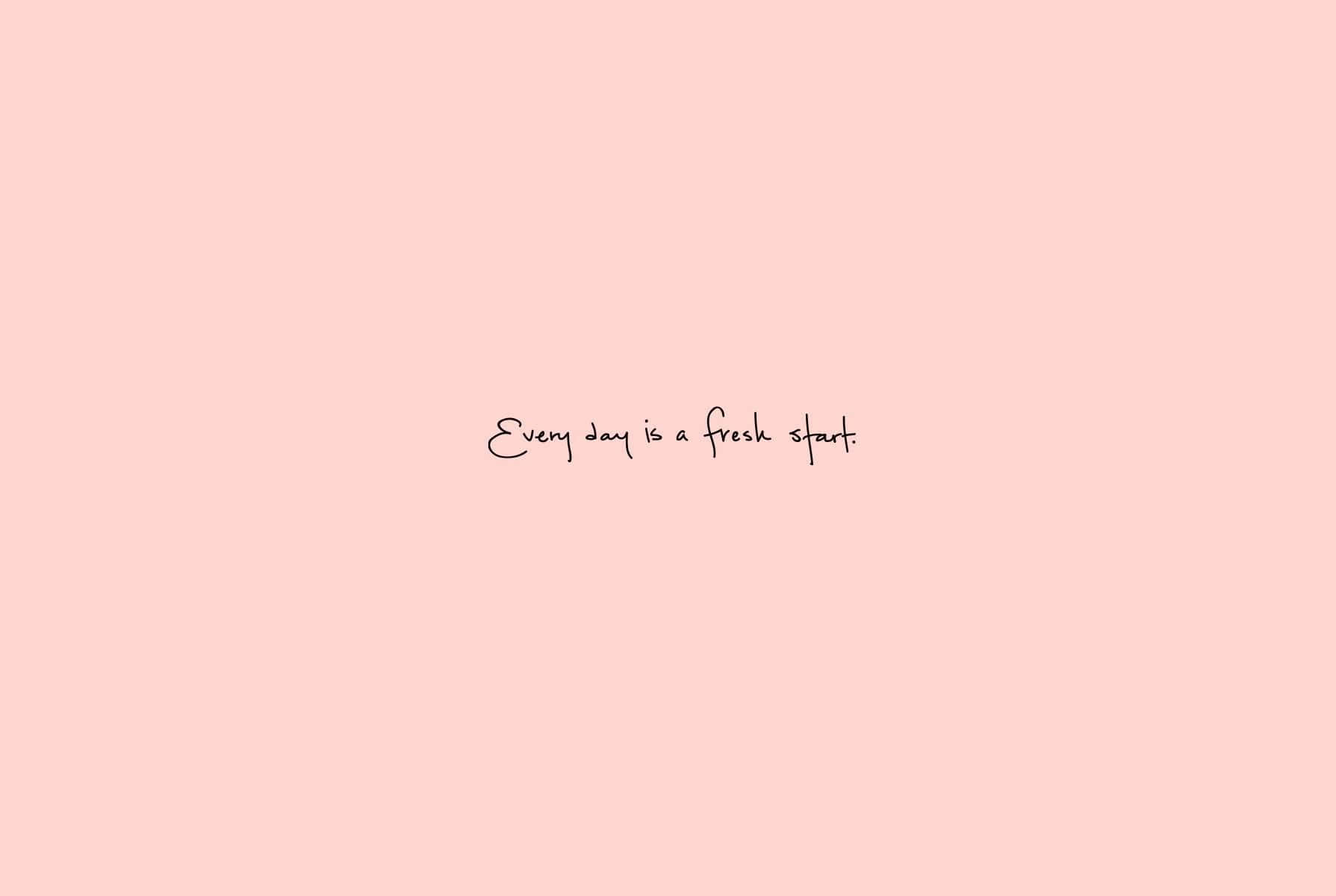 Søde VSCO Pink Æstetiske Citater Wallpapers