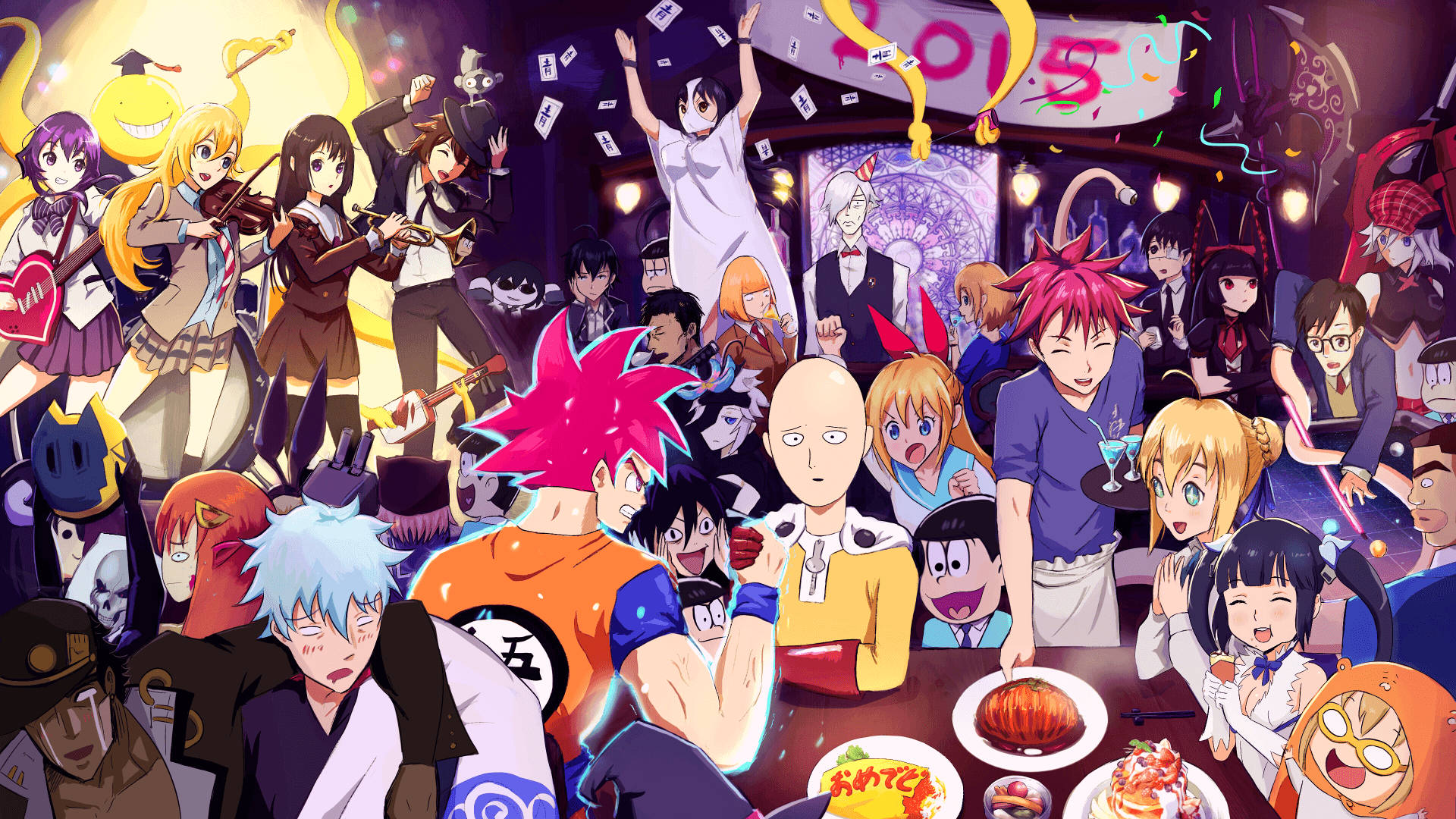 Sødt anime PFP-crossover Wallpapers
