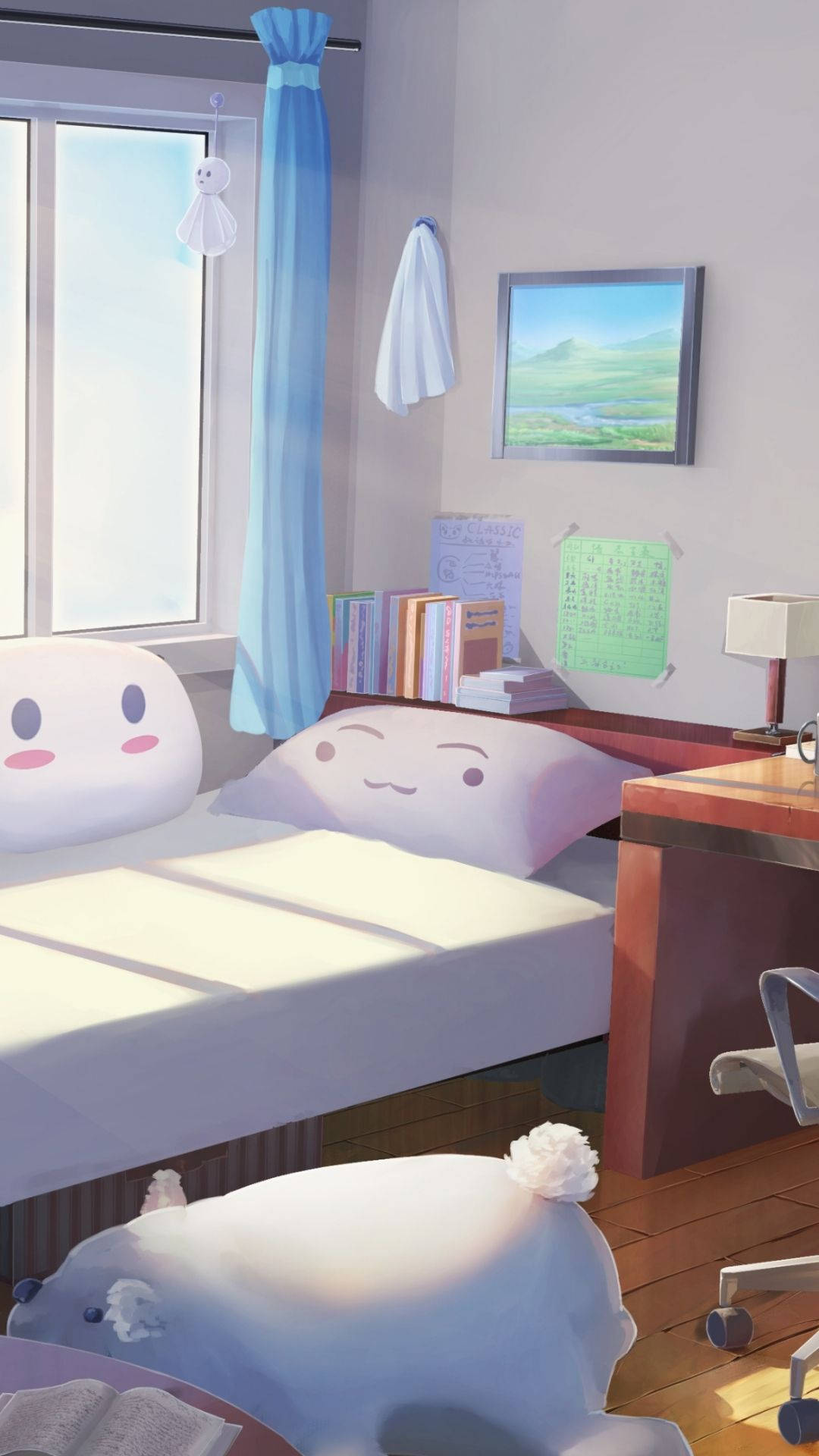Sødt anime-værelse Wallpapers