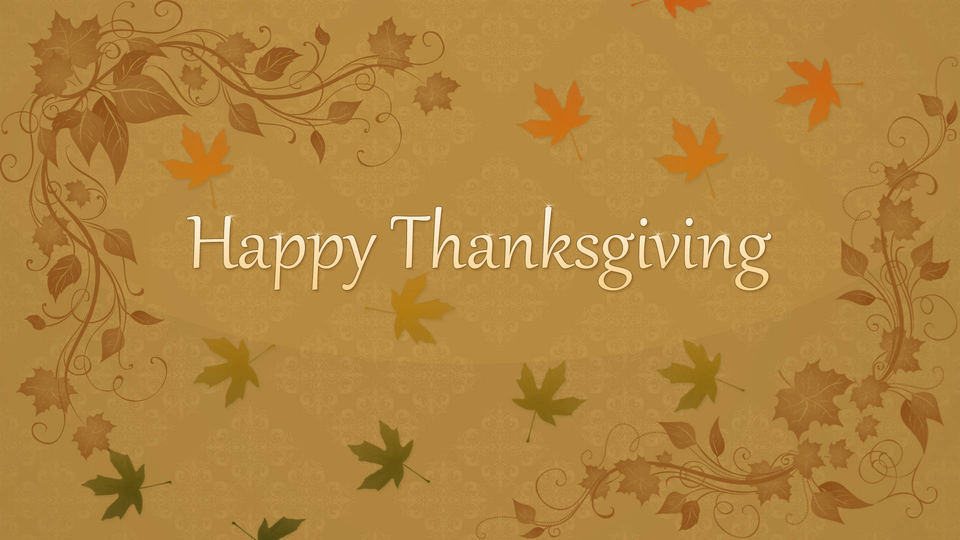 Sødt efterårstema til Thanksgiving Wallpapers