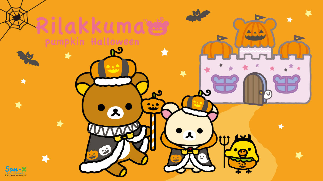 Sødt Halloween Rilakkuma Wallpapers