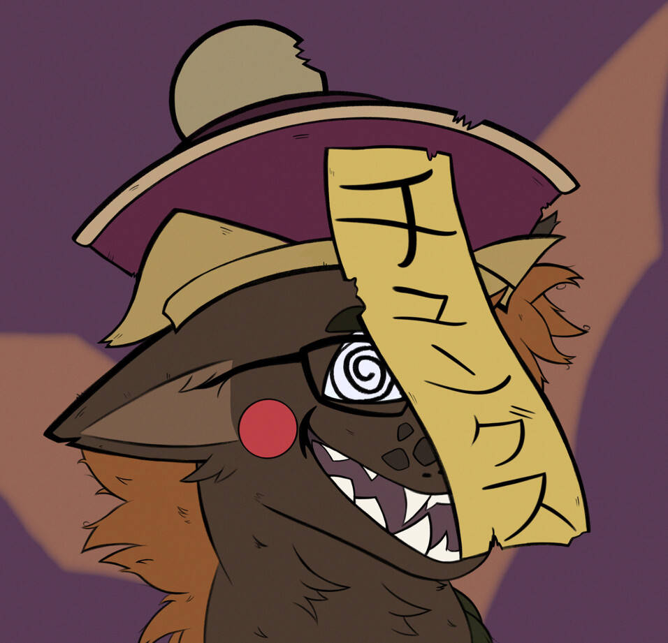 Sødt Halloween PFP digital kunstværk Wallpapers