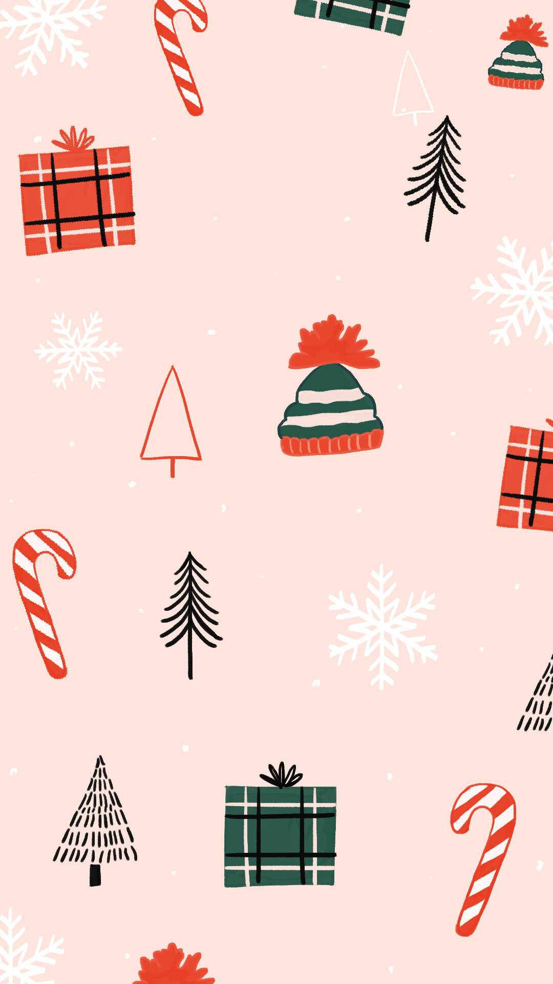 Sødt julemotiv Wallpapers