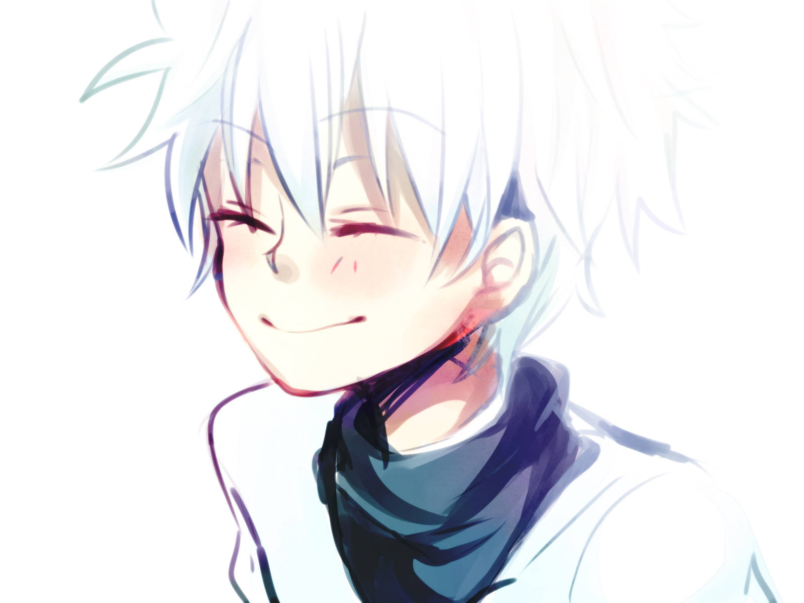 Sødt Killua smil Wallpapers
