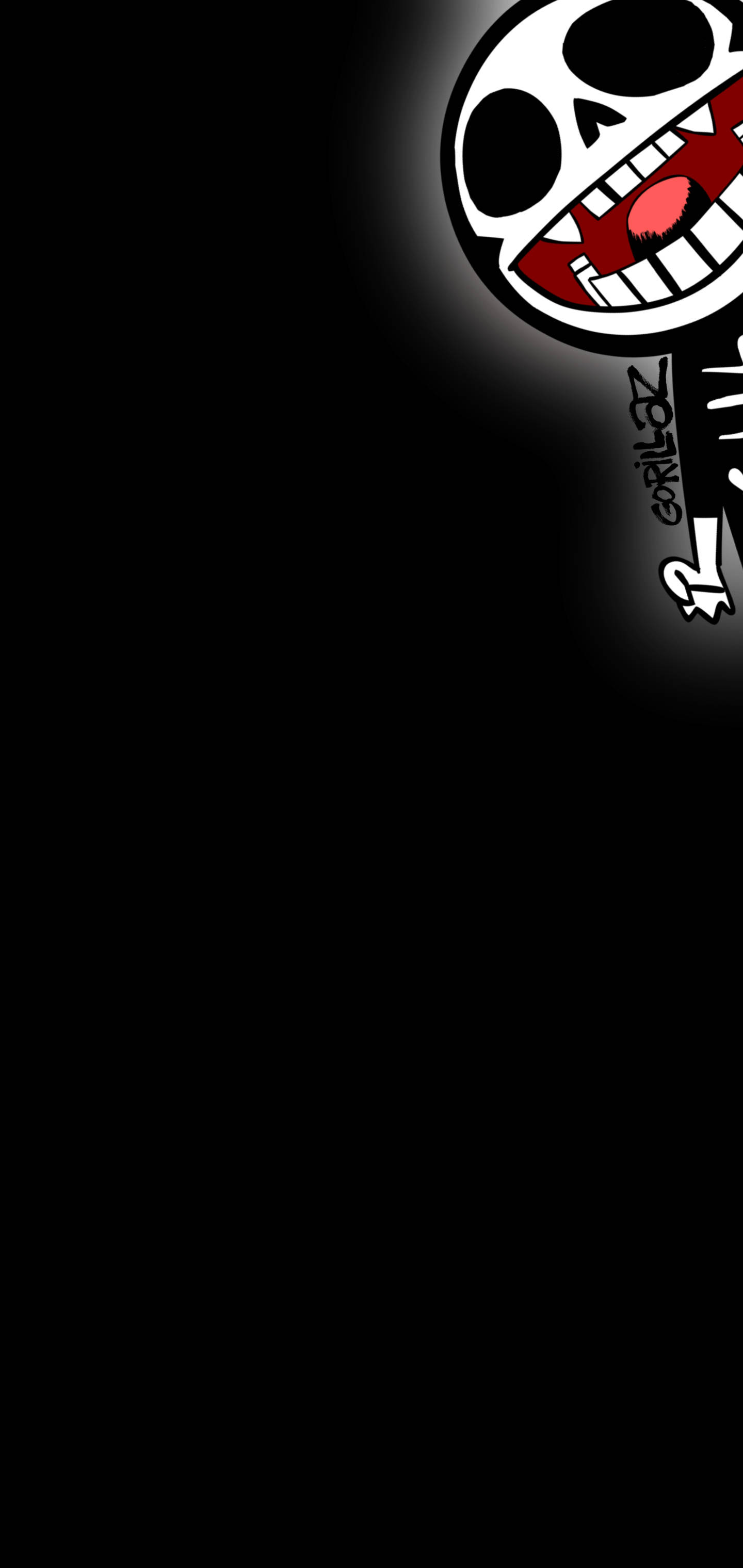 Sødt smilende kranie S10+ Wallpapers