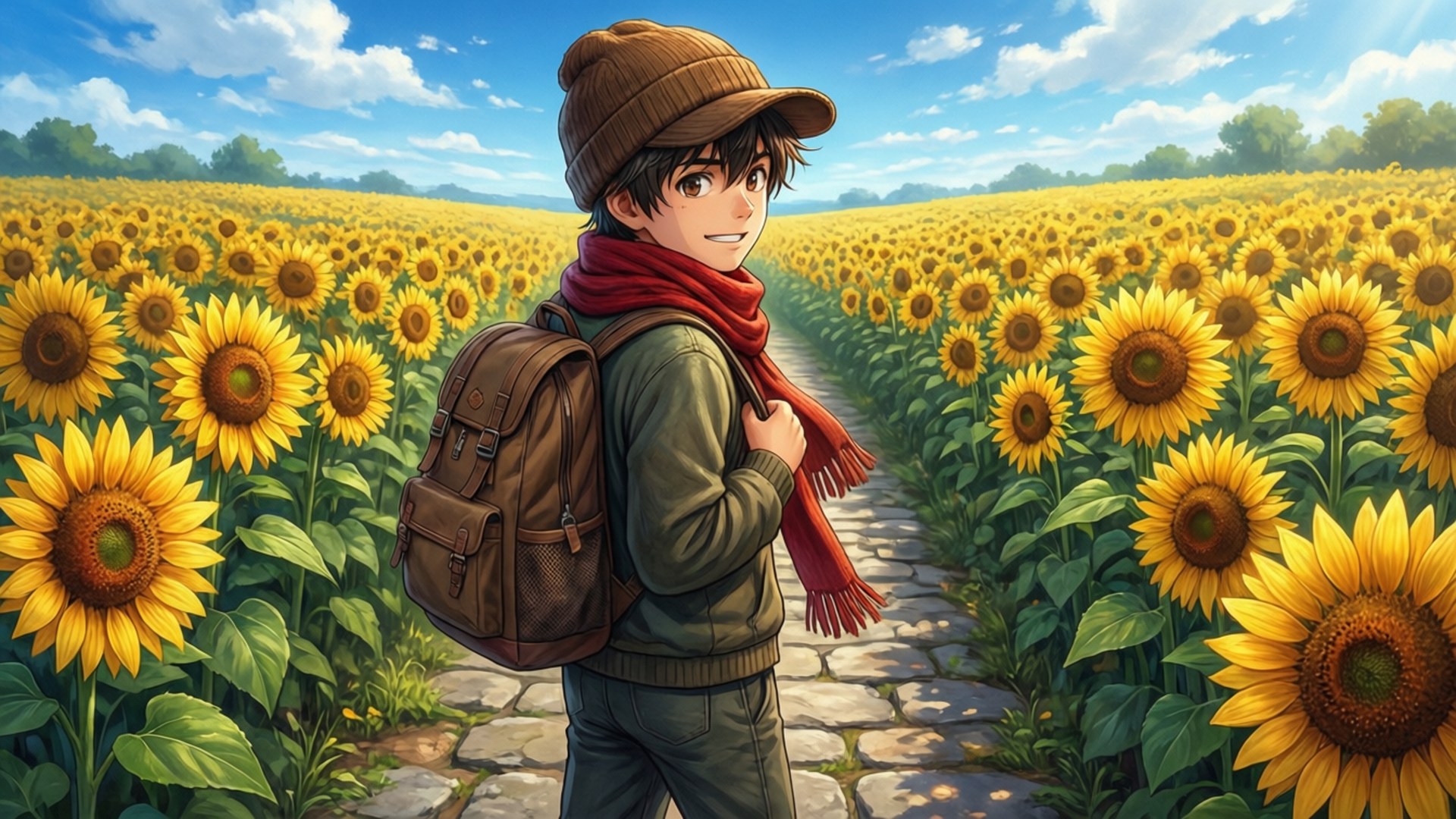 Solblomstrejse Wallpapers