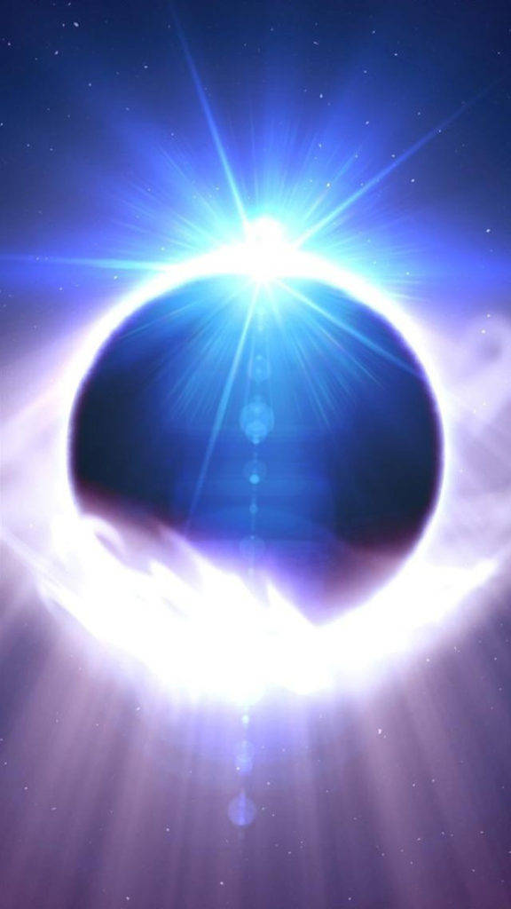 Solformørkelse Rum iPhone Wallpapers