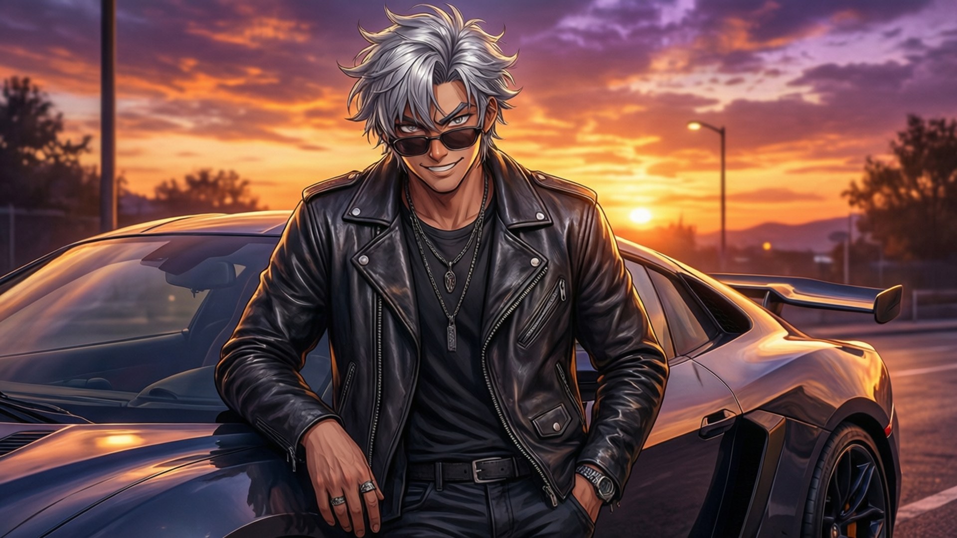 Solnedgangscruiser Wallpapers