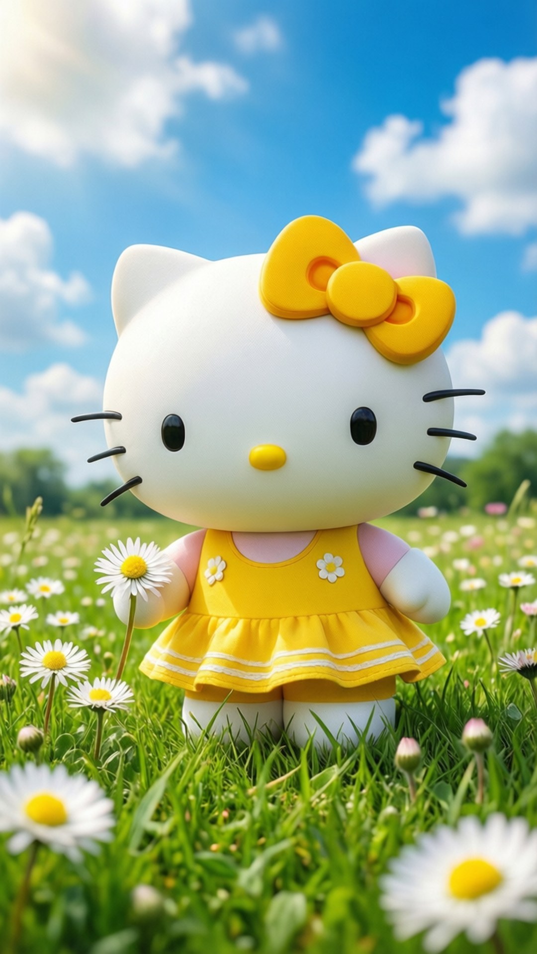 Solrig dag med Hello Kitty Wallpapers
