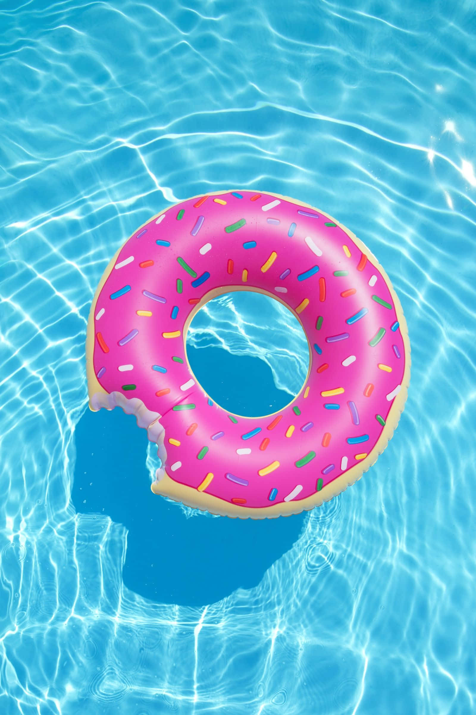 Sommer sjov doughnut-floatie Wallpapers