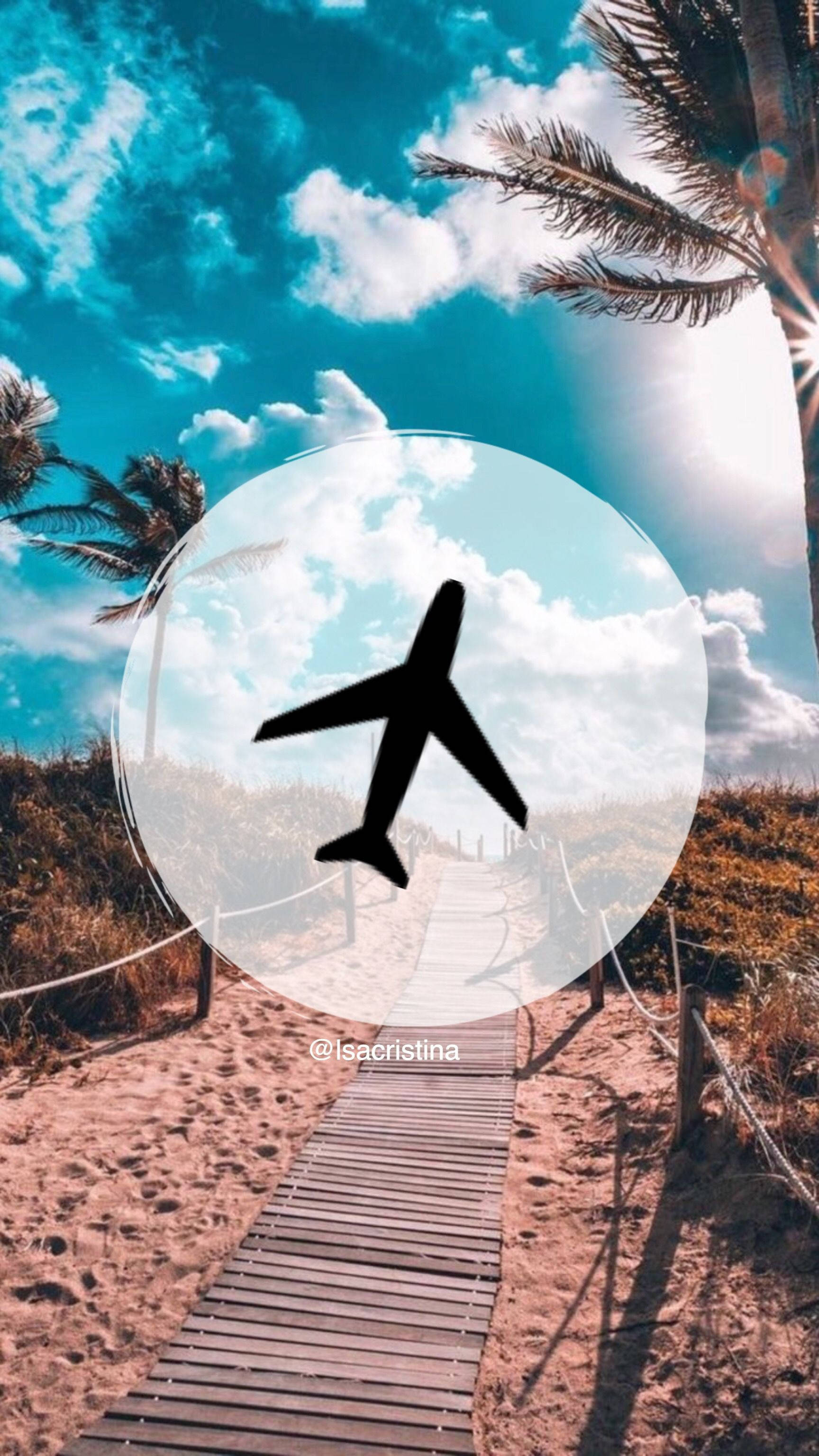 Sommeræstetisk flyikon Wallpapers