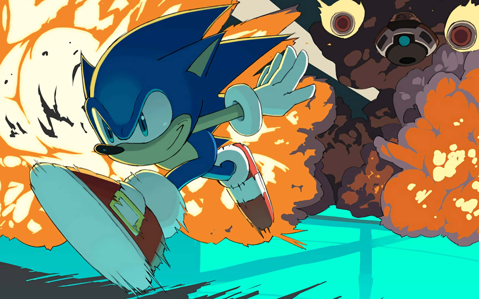 Sonic baggrund Wallpapers