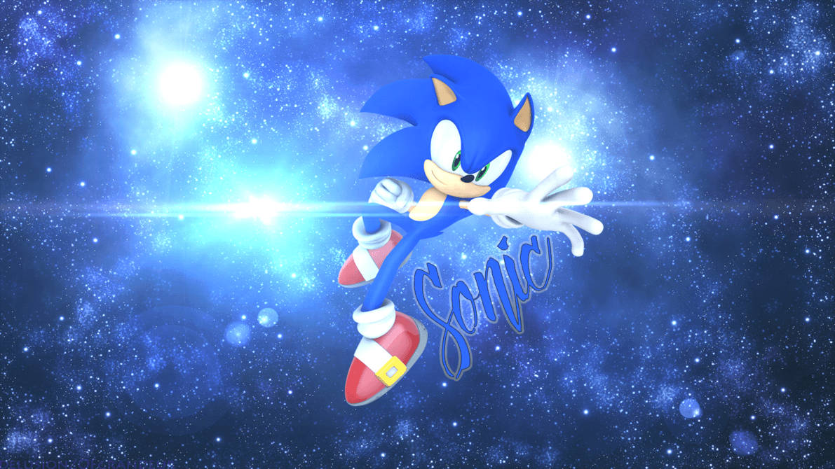 Sonic på et vildt eventyr Wallpapers