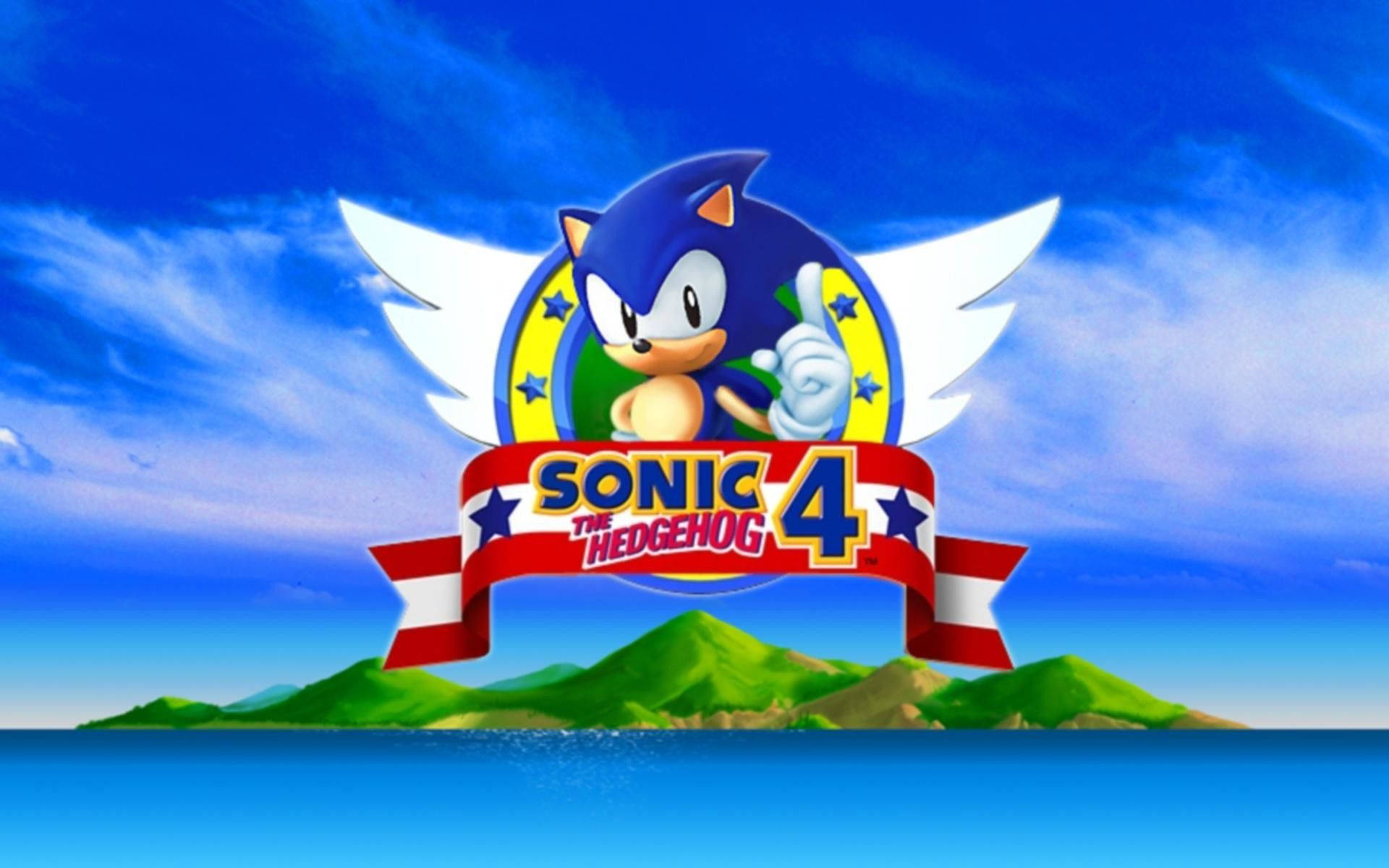 Sonic the Hedgehog 4 platformspil HD wallpaper cover. — Sonic Wallpapers