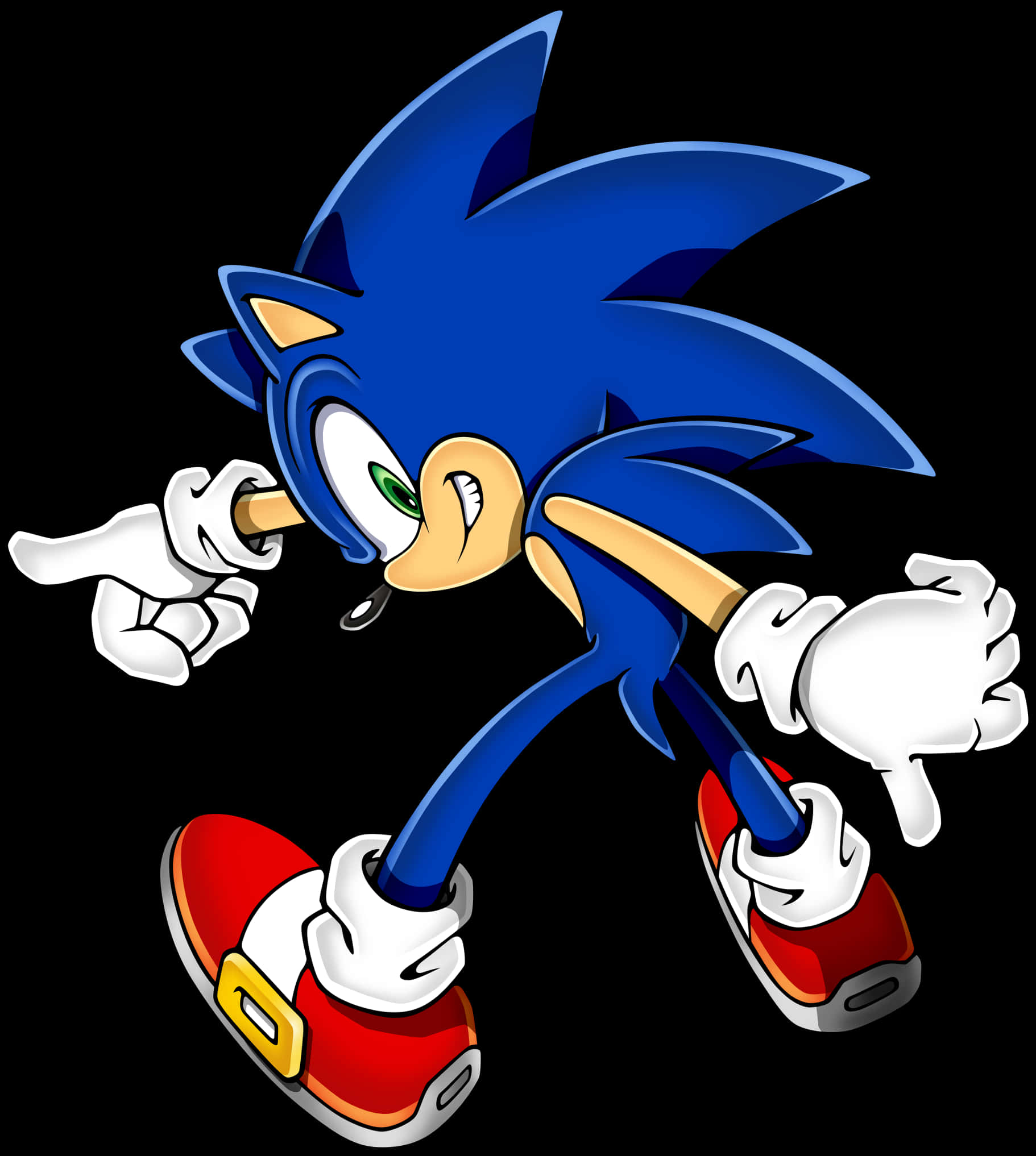 Sonic The Hedgehog klassisk positur Wallpapers