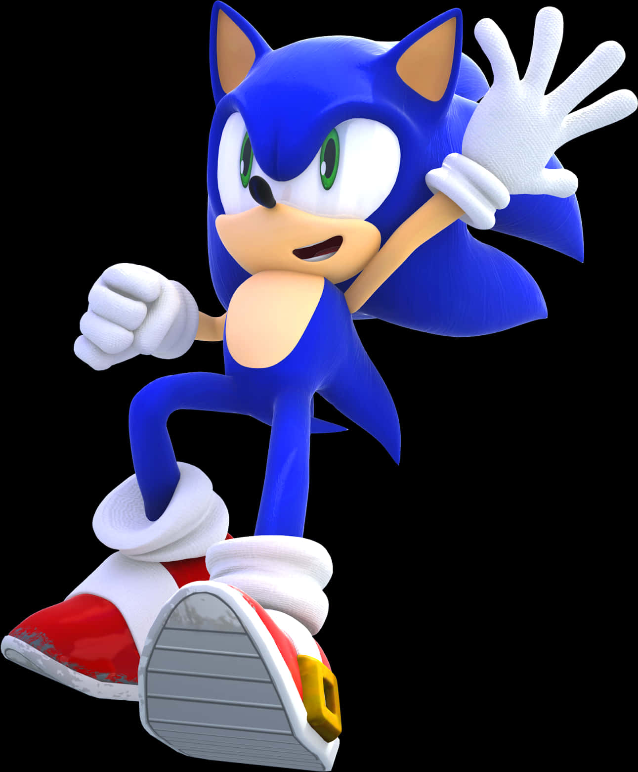 Sonic The Hedgehog klassisk positur Wallpapers