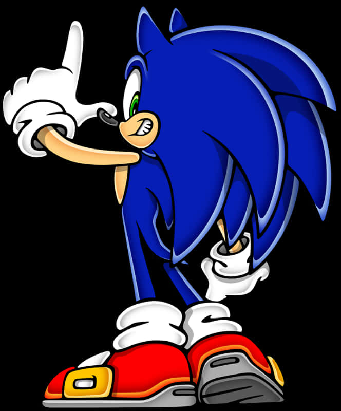 Sonic the Hedgehog peger opad Wallpapers