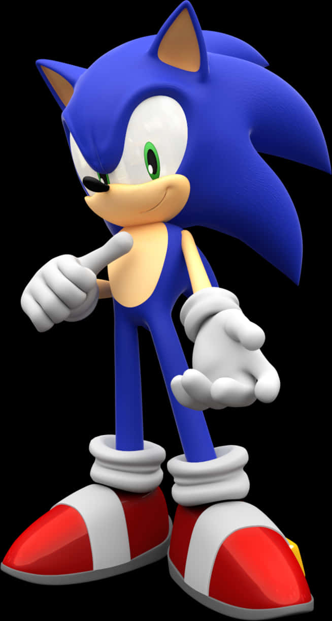Sonic The Hedgehog Posing Wallpapers