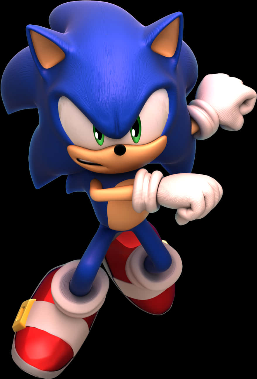 Sonicthe Hedgehog klassisk positur Wallpapers