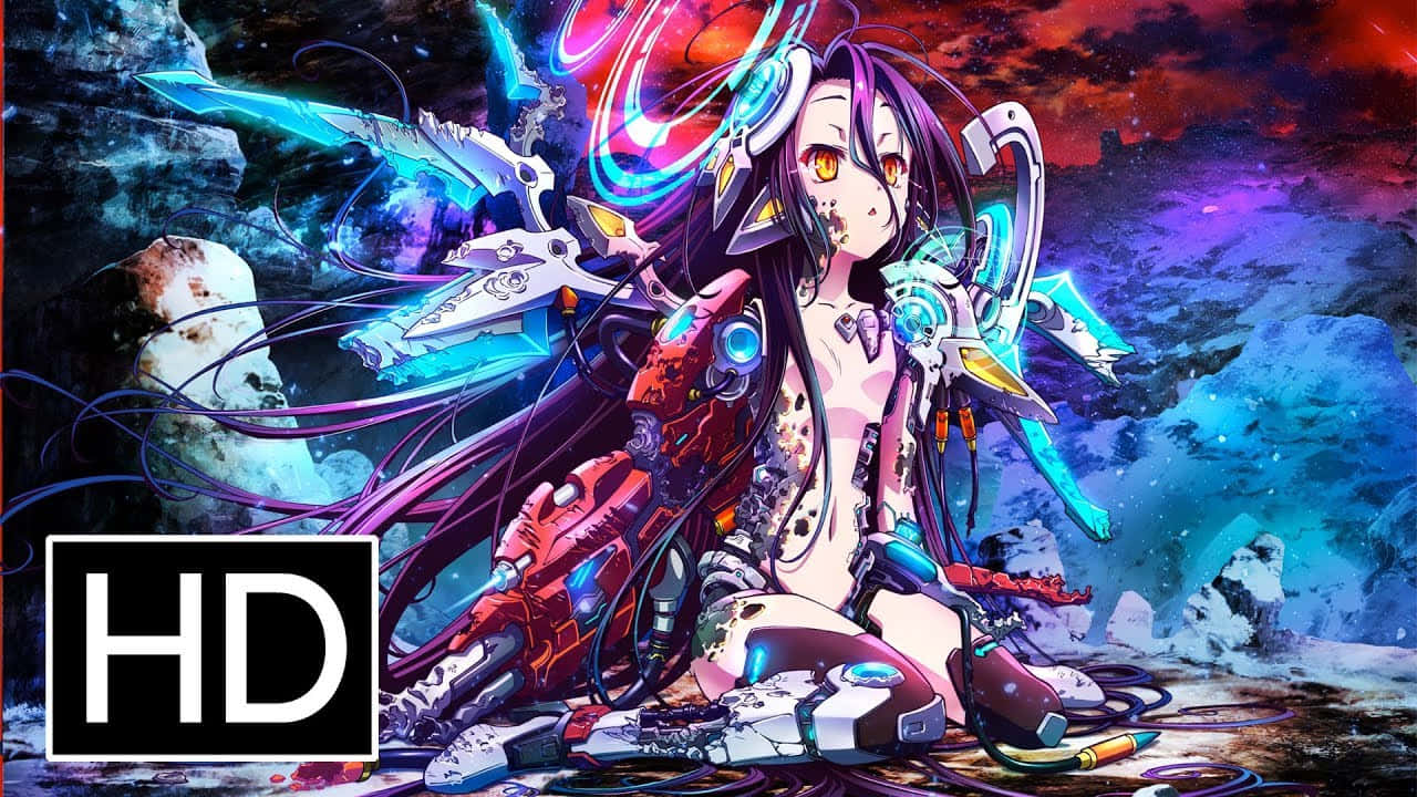 Sora og Shiro klar til at erobre verden Wallpapers