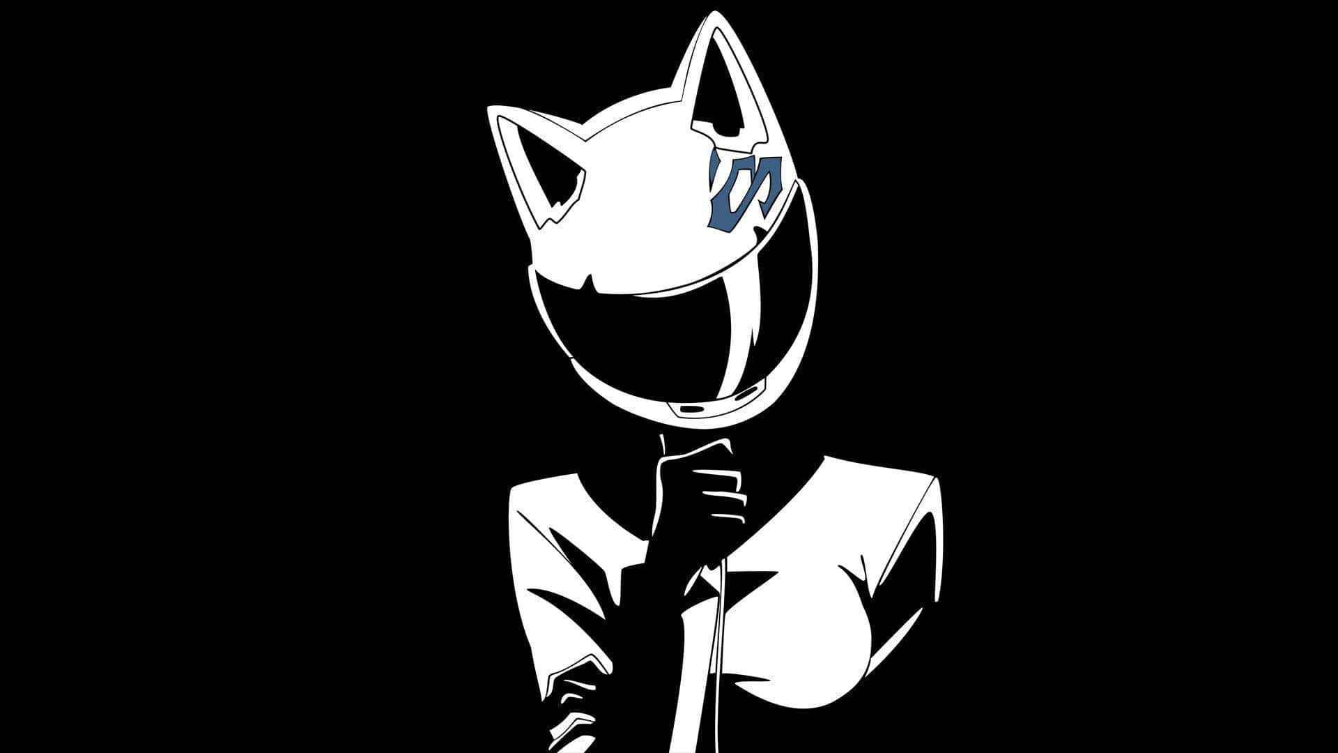 Sort anime Celty Sturluson æstetisk pc Wallpapers