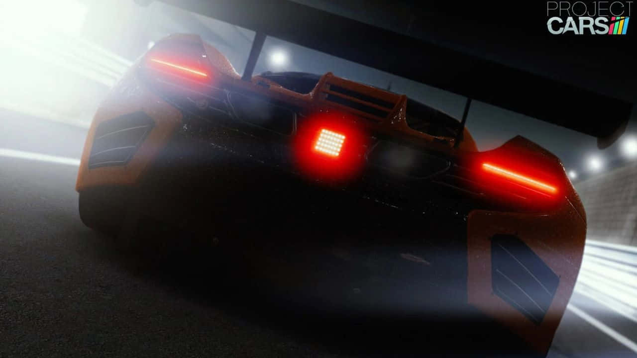 Sort bil 720p Project Cars Baggrund Wallpapers