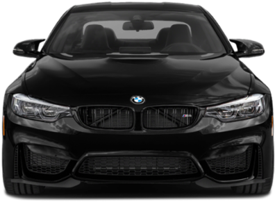 Sort BMW M Series forfra Wallpapers