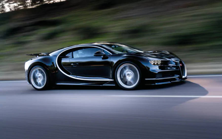 Sort Bugatti Chiron 4K Wallpapers