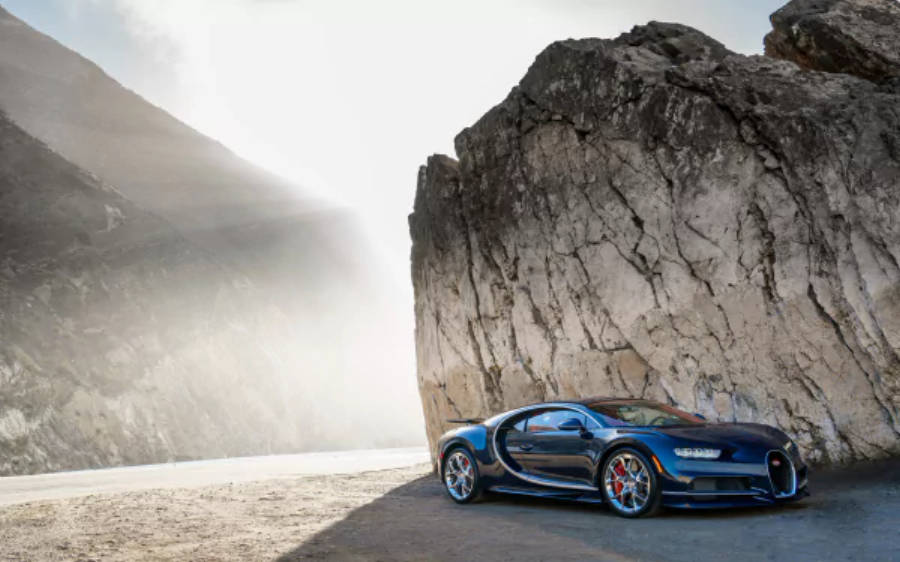 Sort Bugatti Chiron 4K Wallpapers