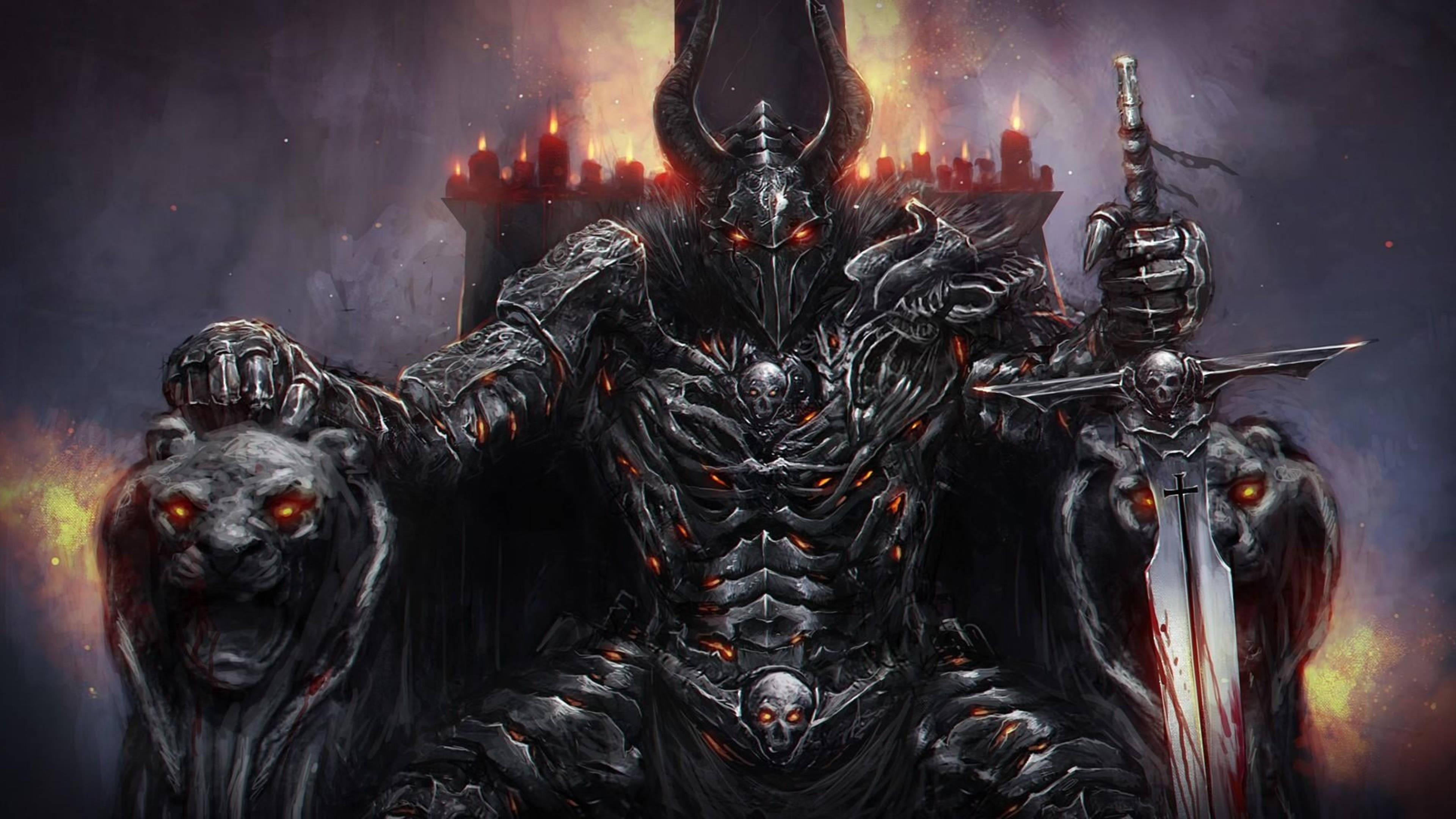 Sort Dæmons Trone HD Wallpapers