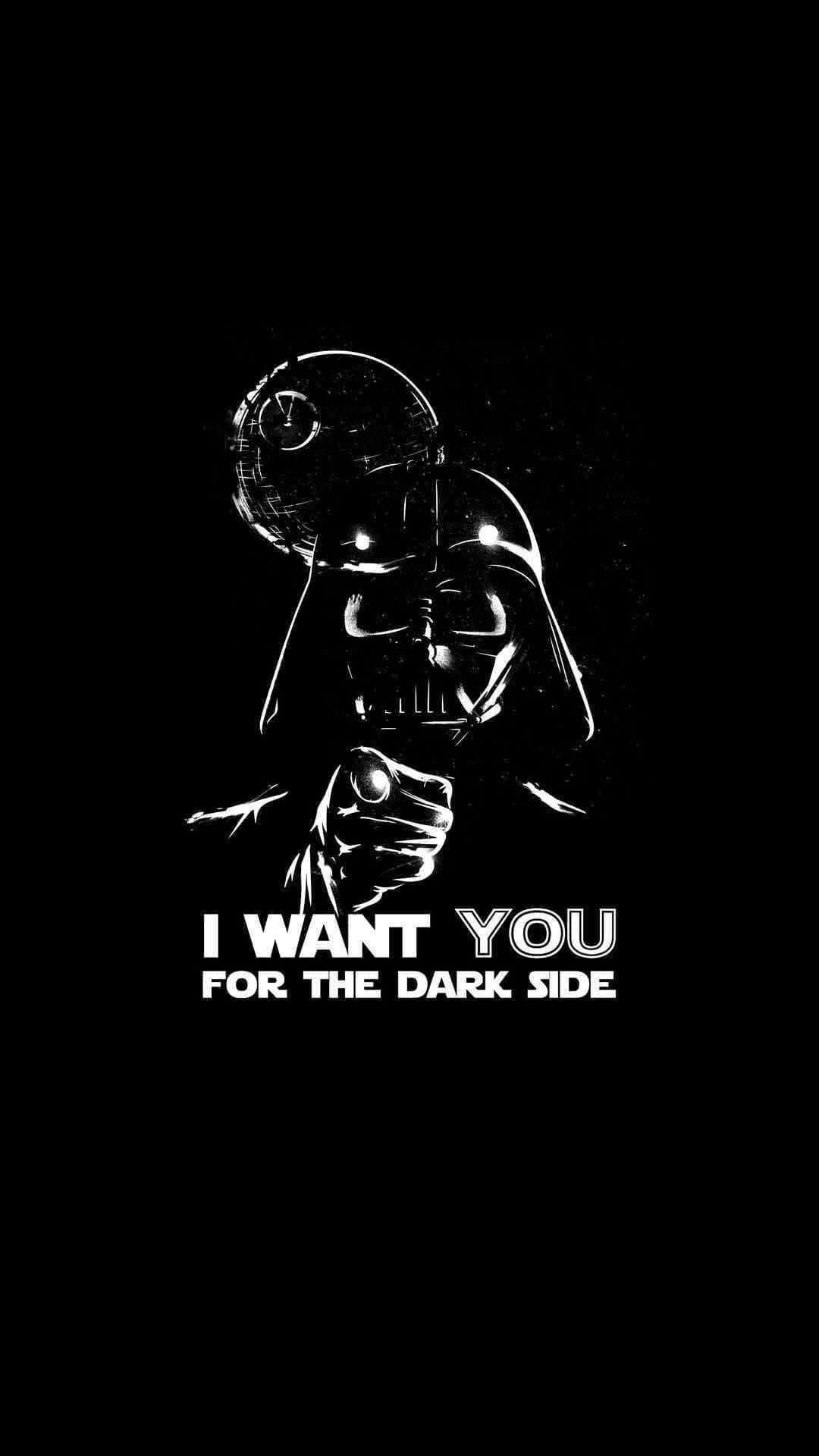 Sort Emo iPhone Darth Vader Wallpapers