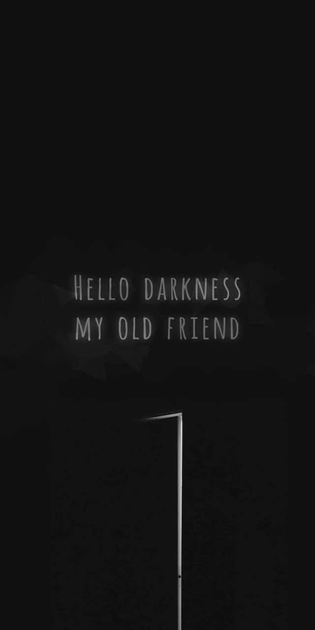 Sort Emo iPhone Hej Mørke Wallpapers