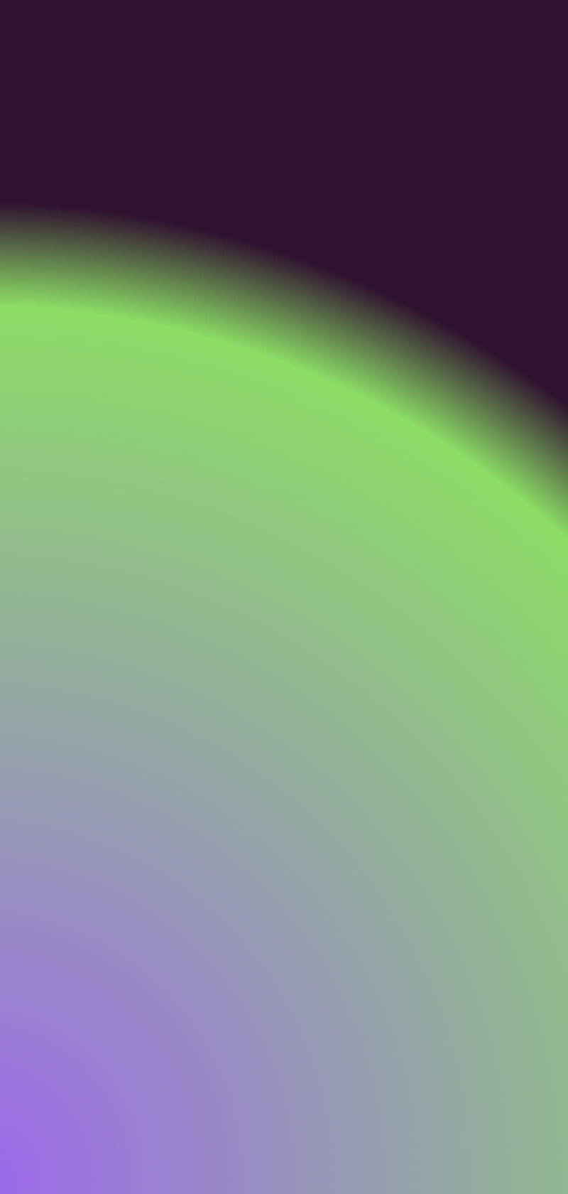 Sort, grøn og lilla aura æstetik Wallpapers