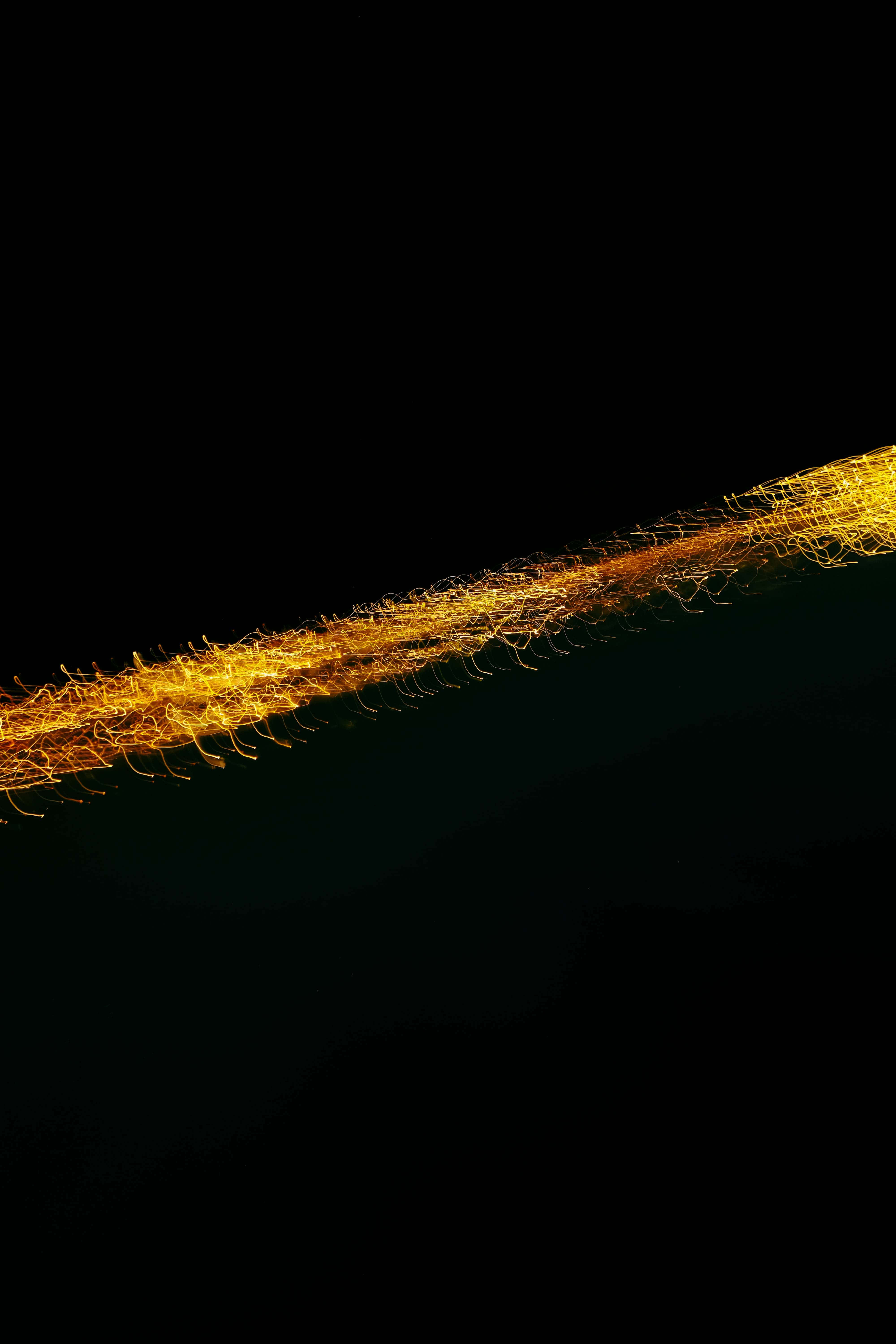 Sort guld, et luksuriøst look Wallpapers