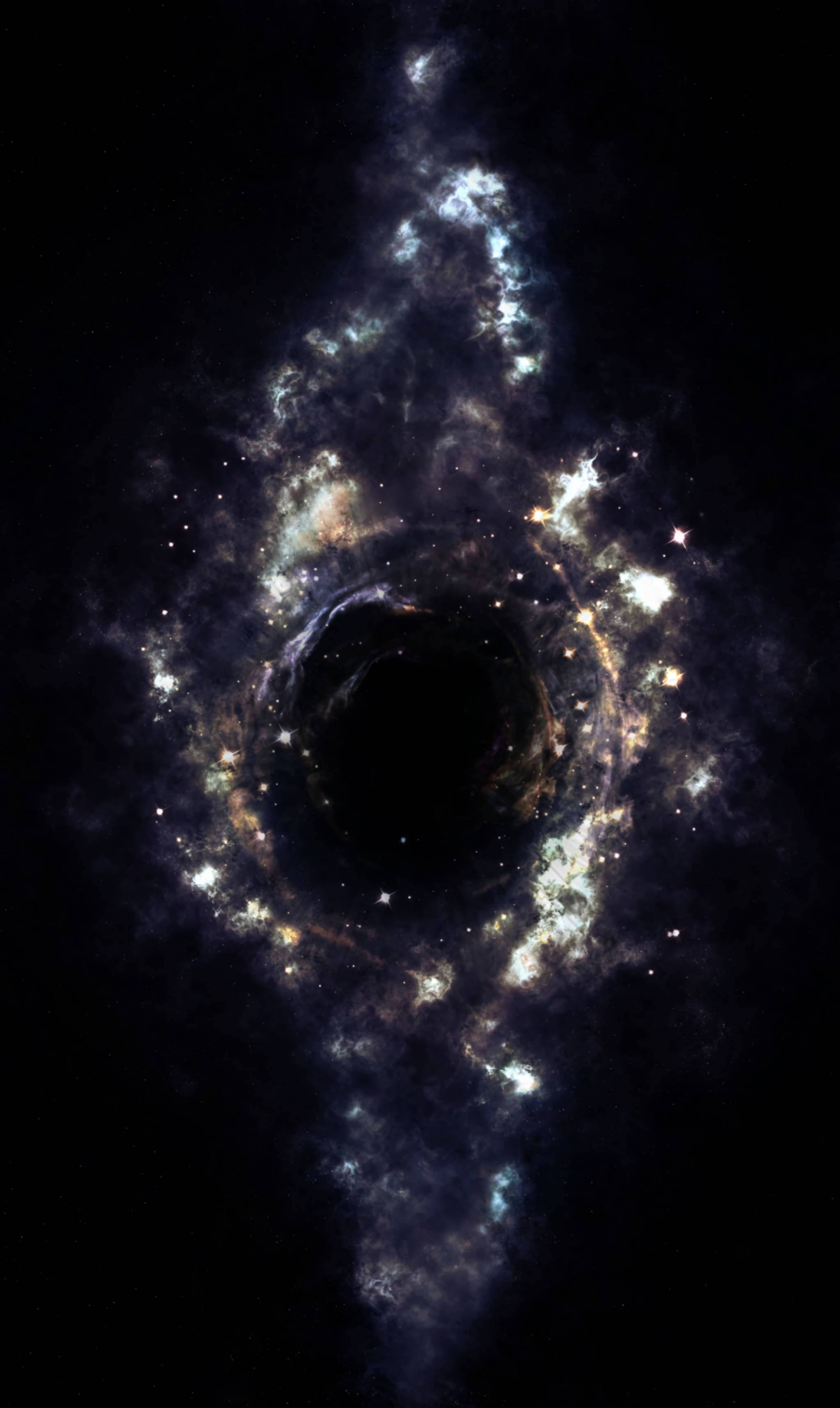 Sort hul i universet Wallpapers