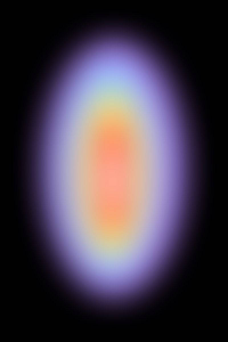 Sort, lilla og orange aura æstetik Wallpapers