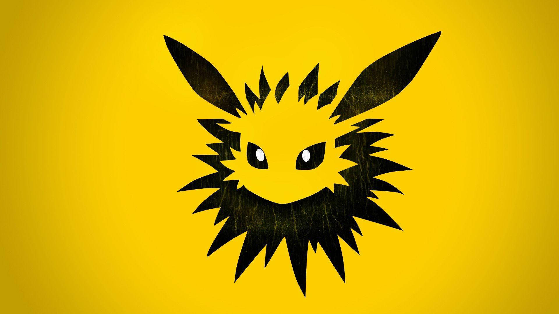 Sort og gul Jolteon Wallpapers