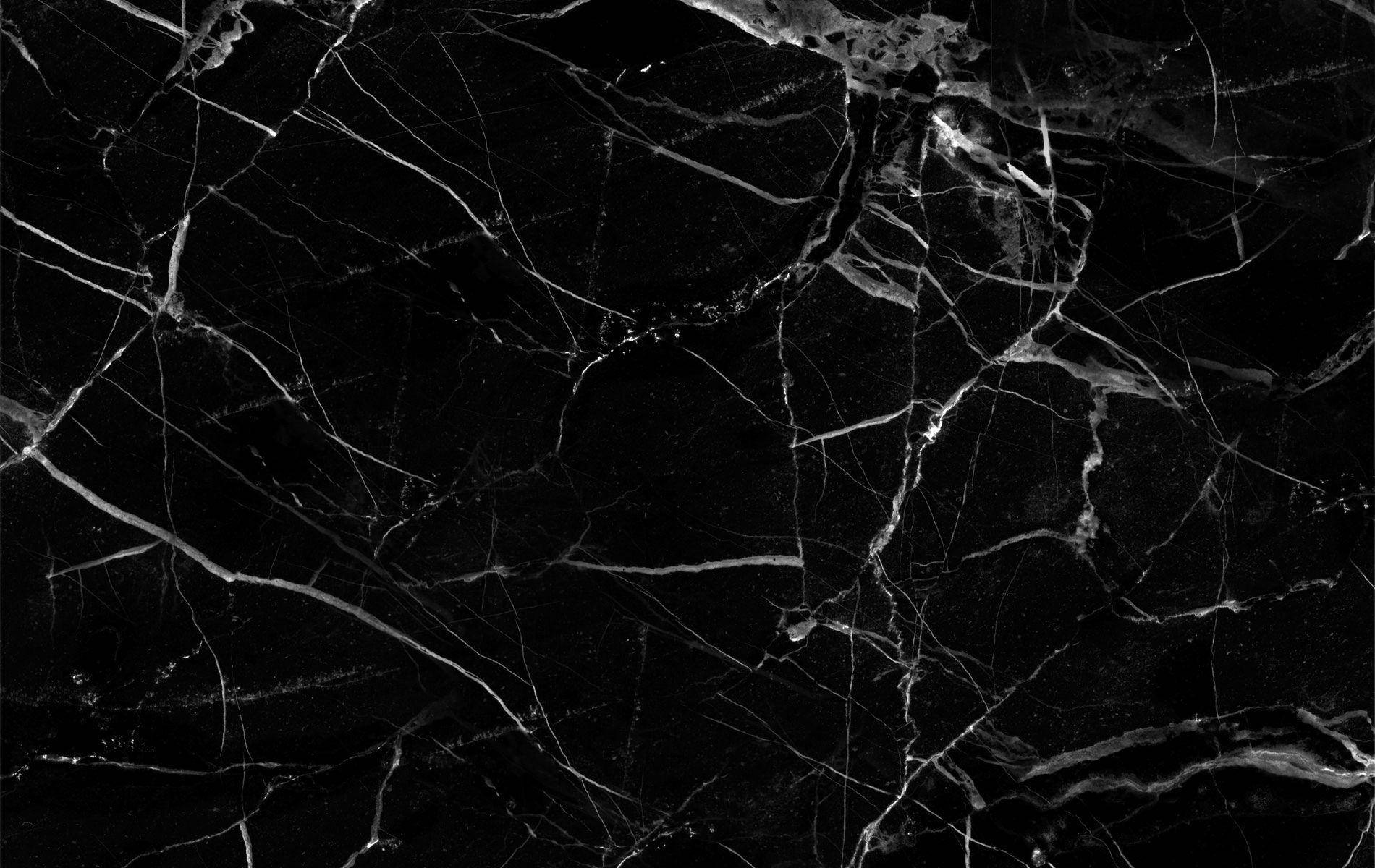 Sort og hvid æstetisk marmor Wallpapers