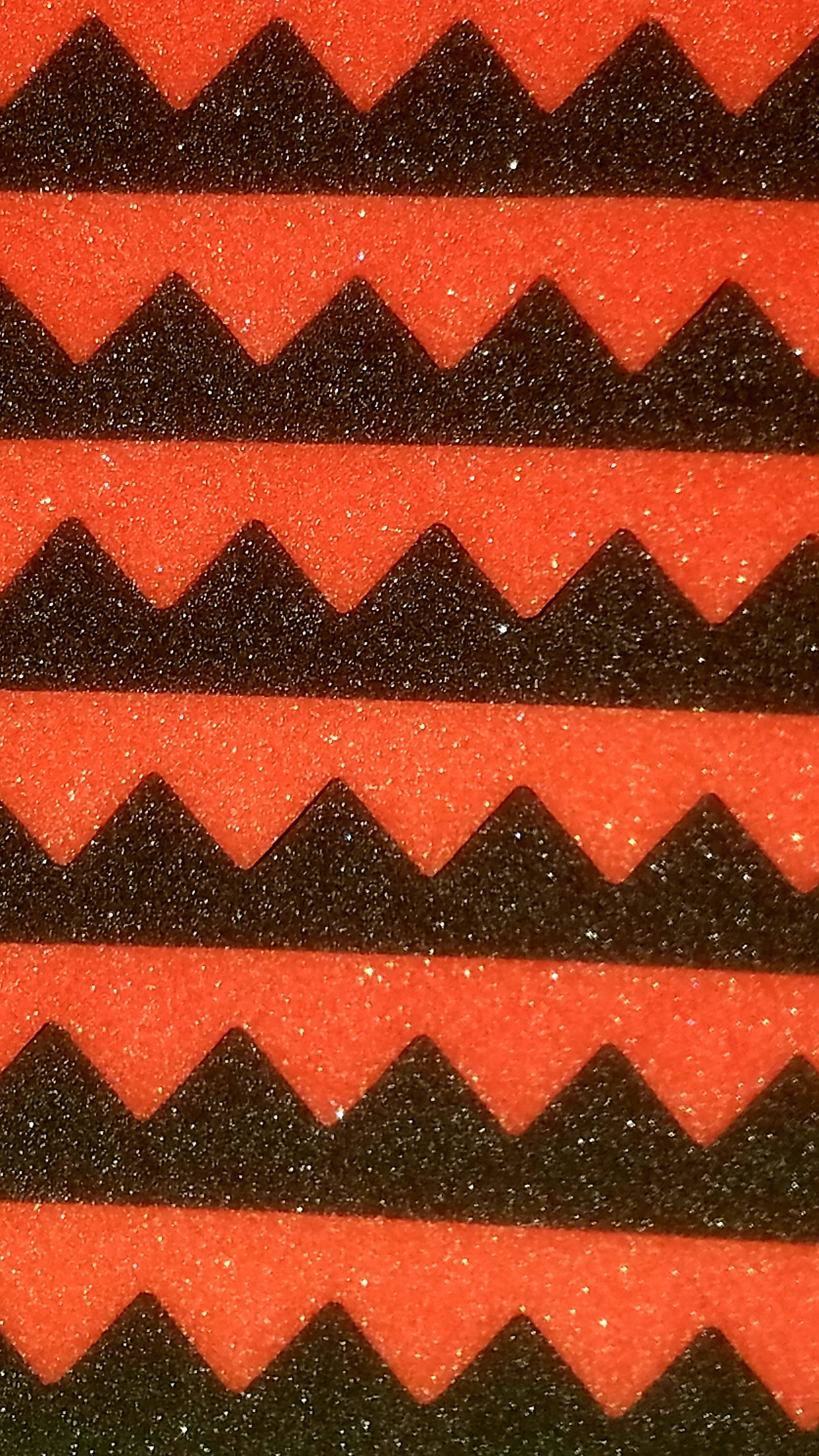 Sort og rødt æstetisk mønster Wallpapers