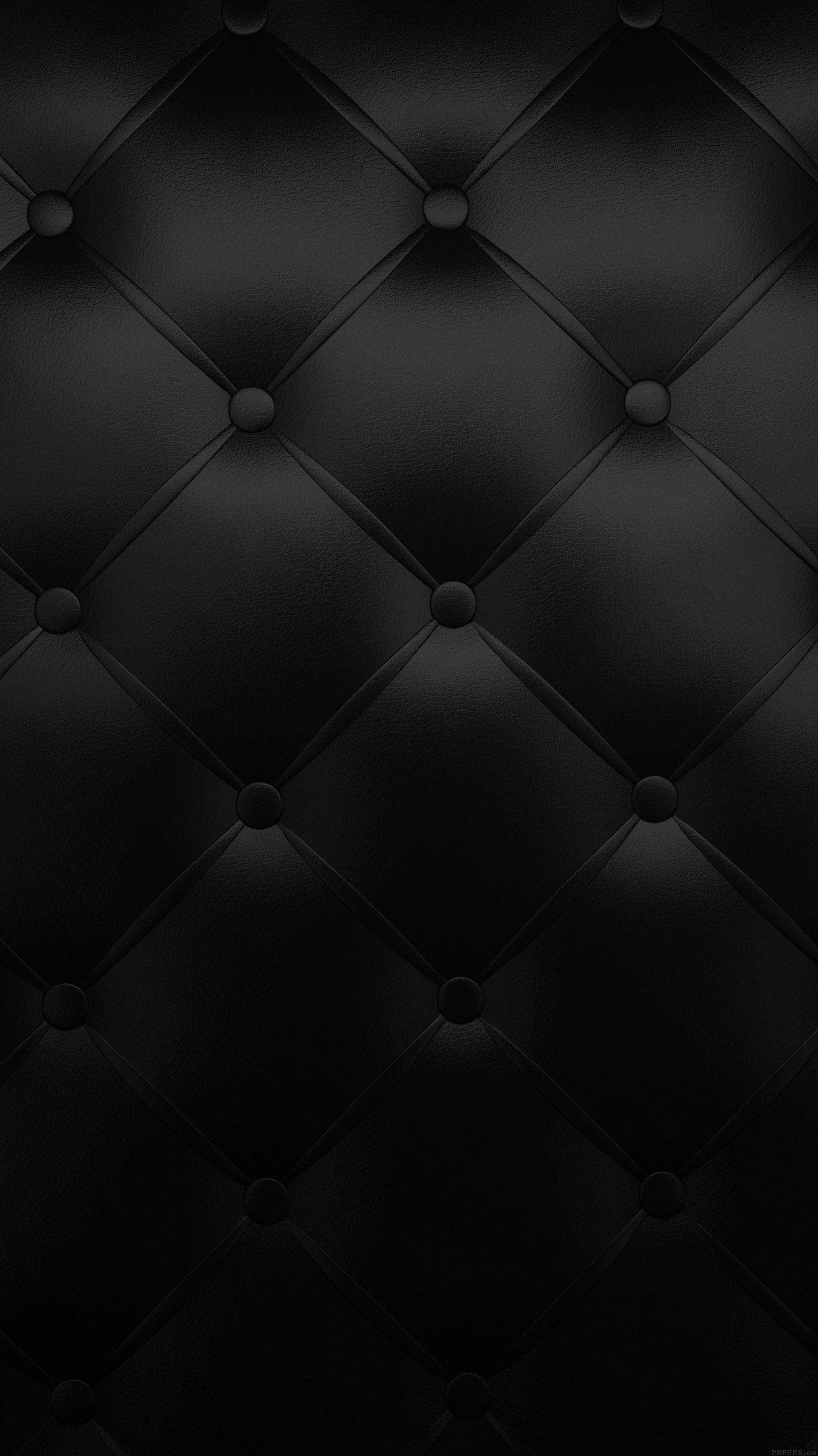 Sort polstret mobiltelefonkunst Wallpapers